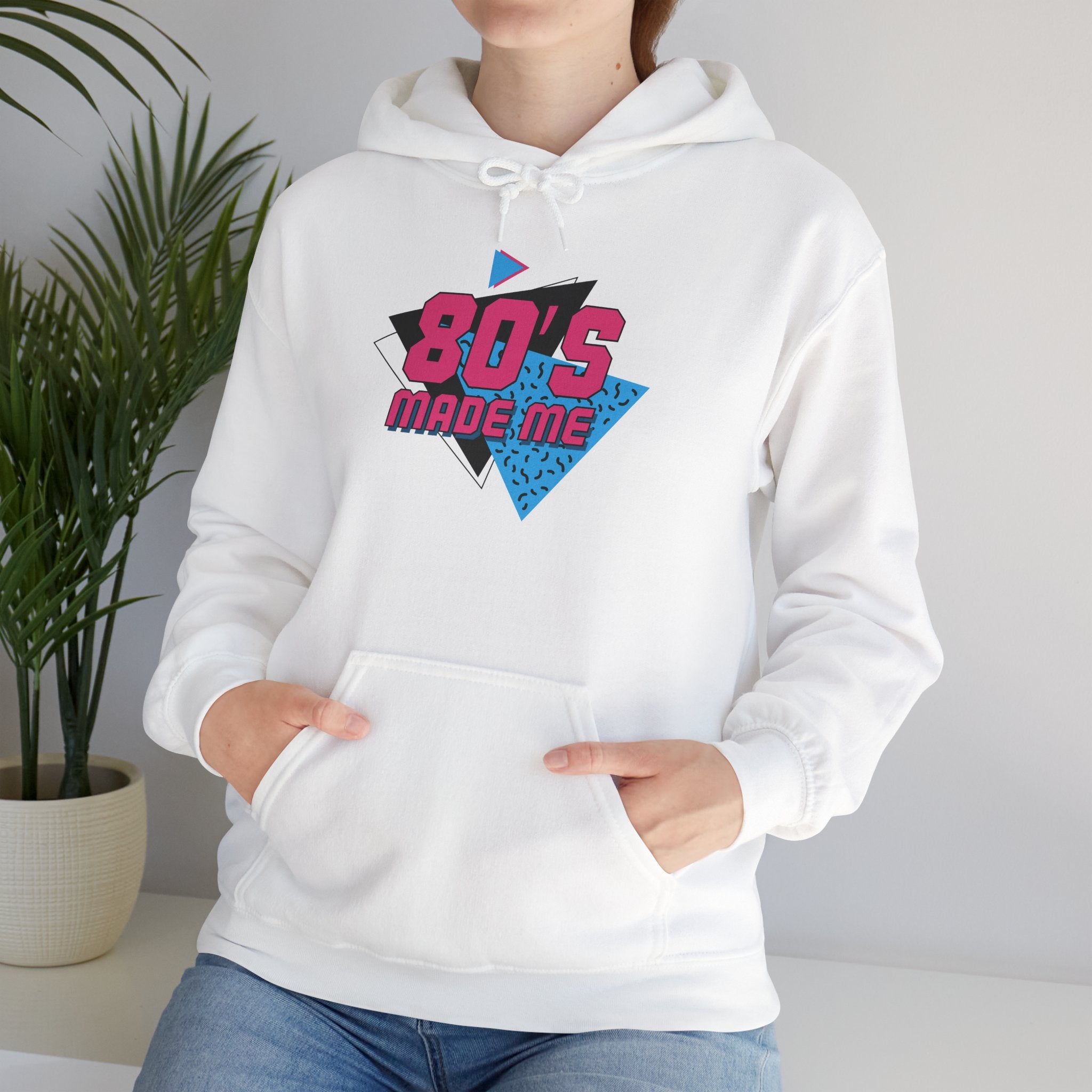 80's Made Me Retro Neon Hoodie