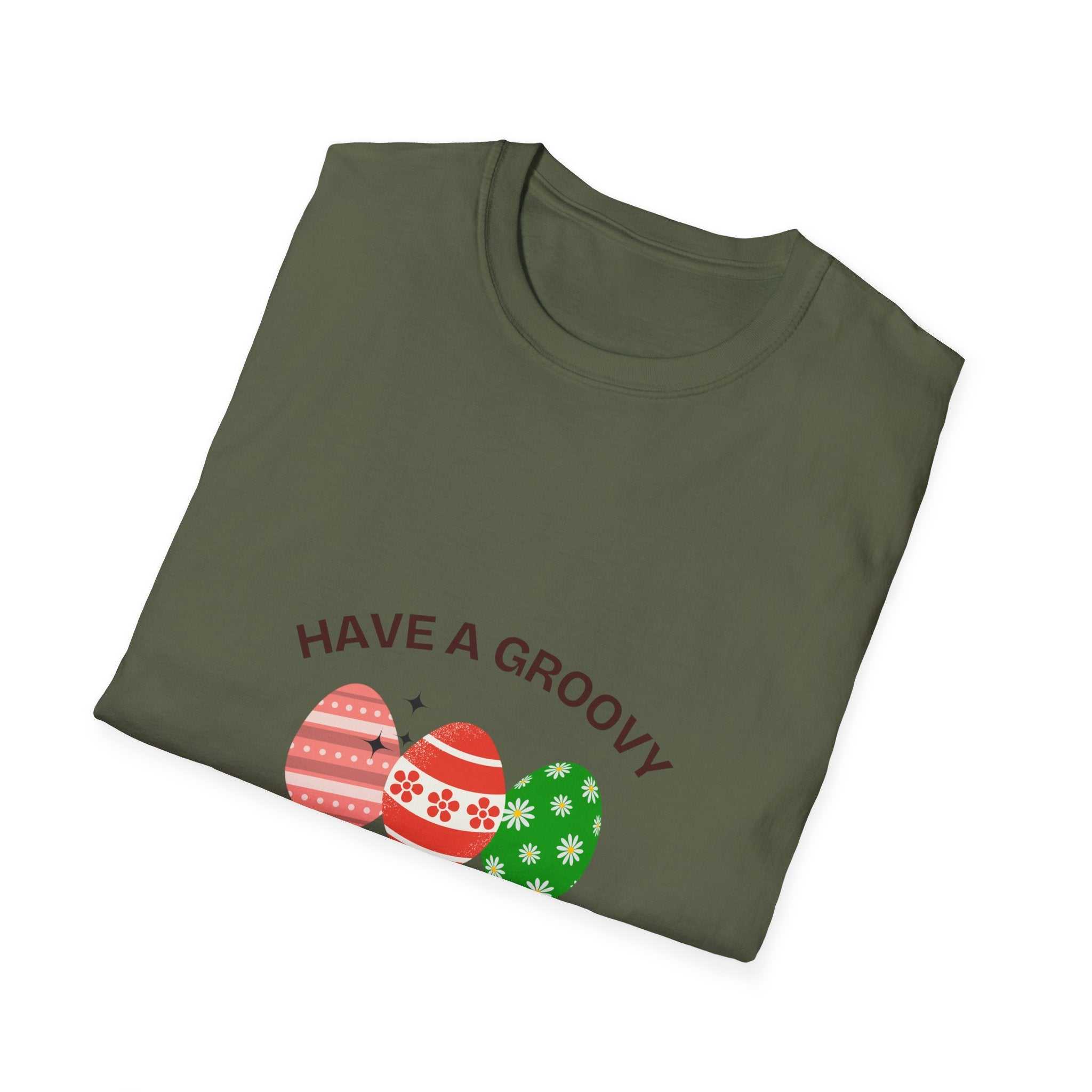 Festive Groovy Easter Tee