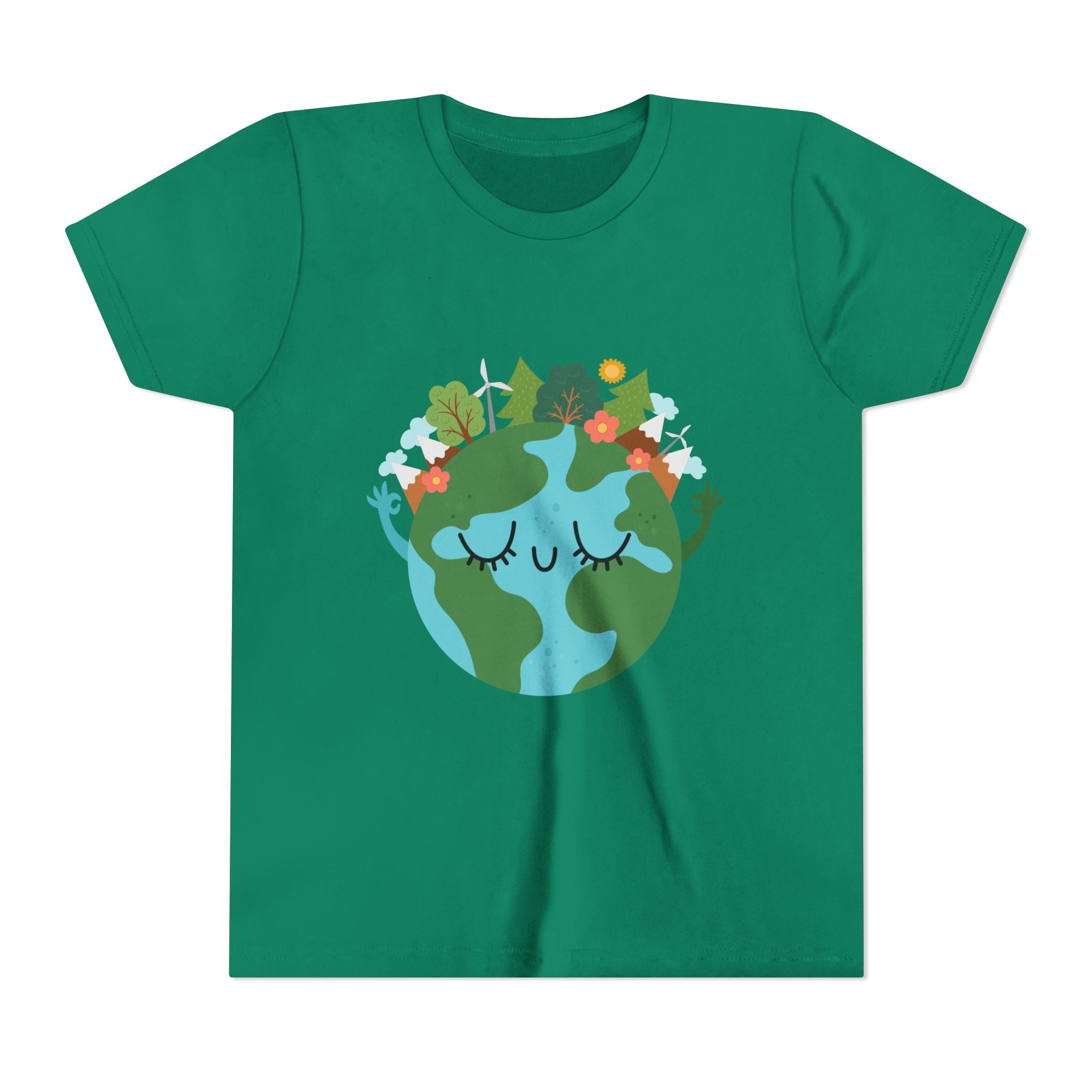 Smiling Mother Earth Youth T-Shirt