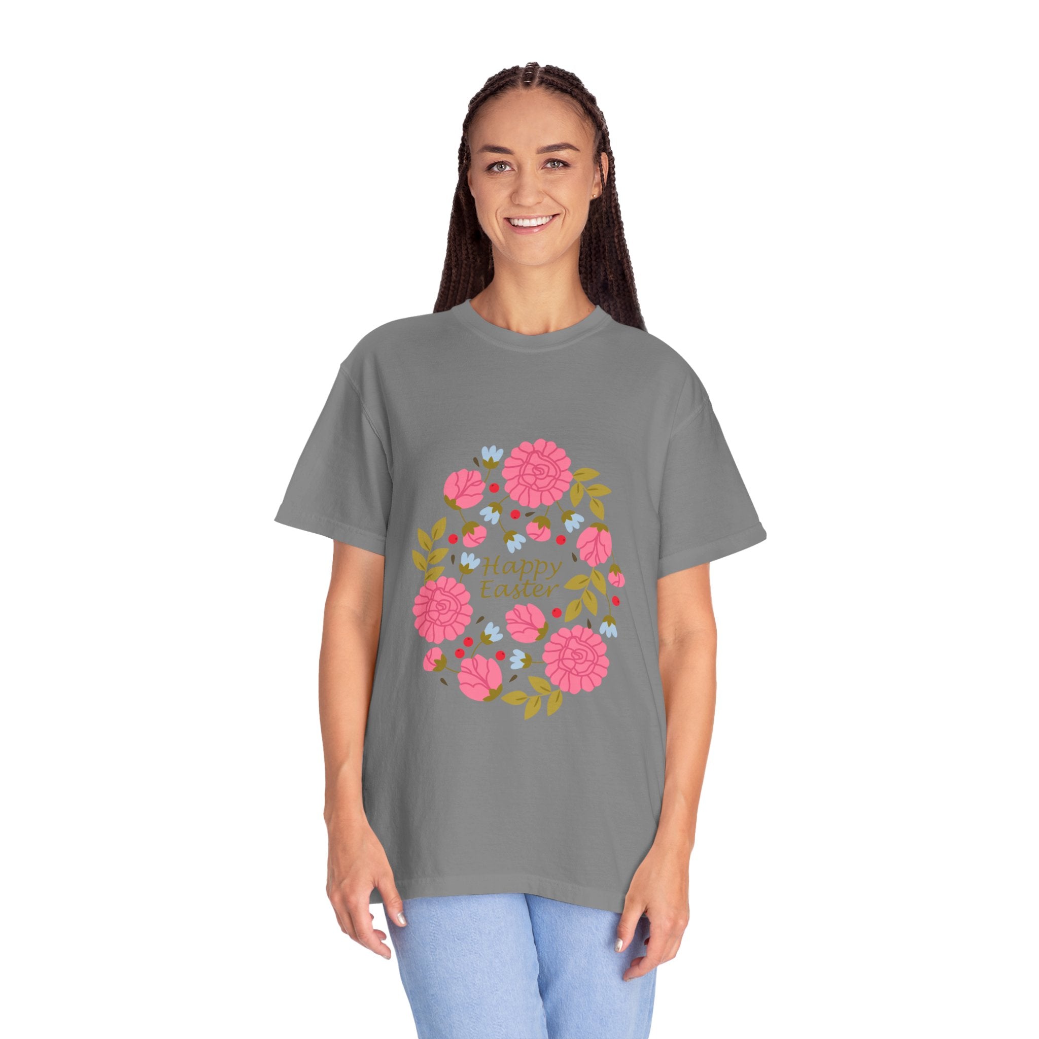 Happy Floral Easter Tee