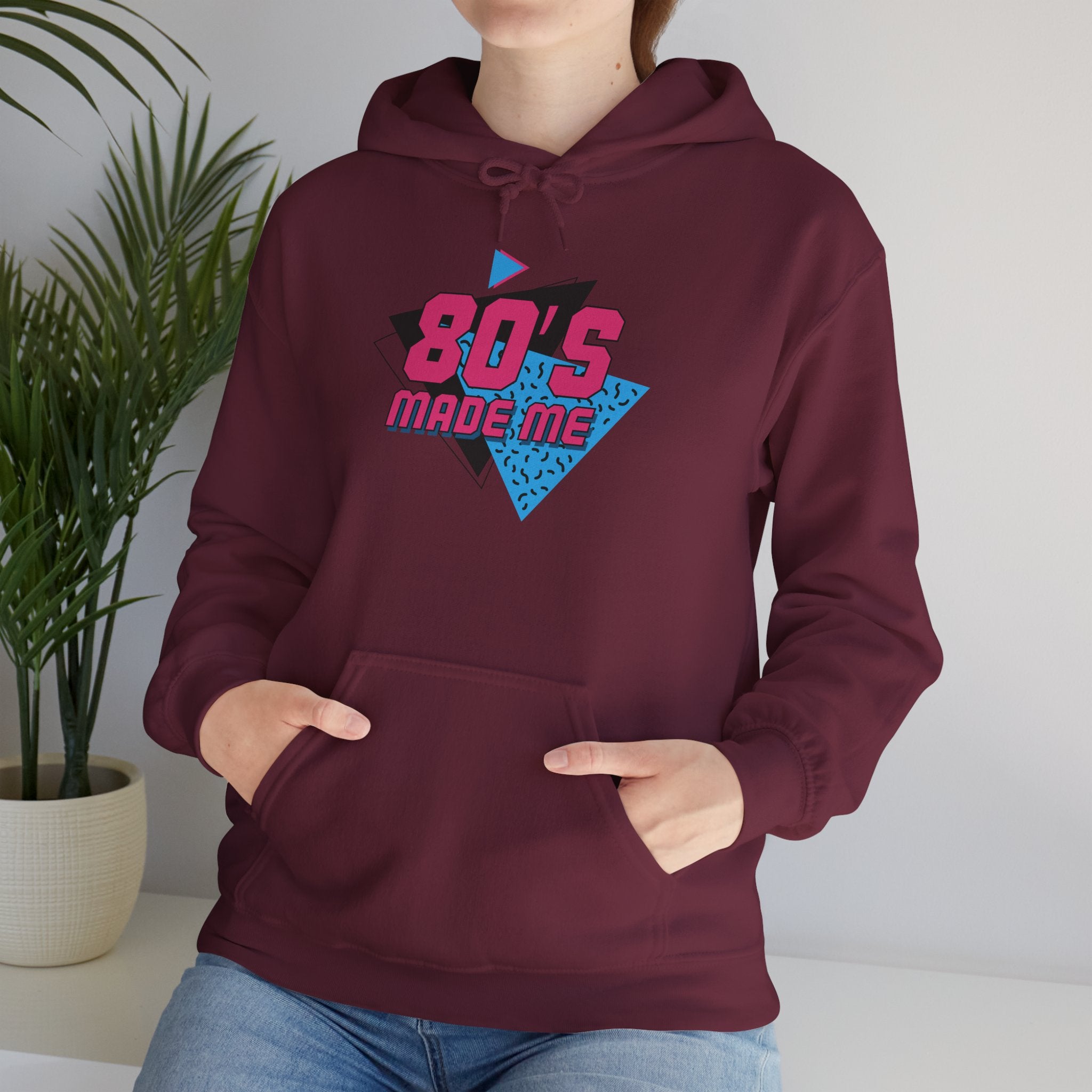 80's Made Me Retro Neon Hoodie