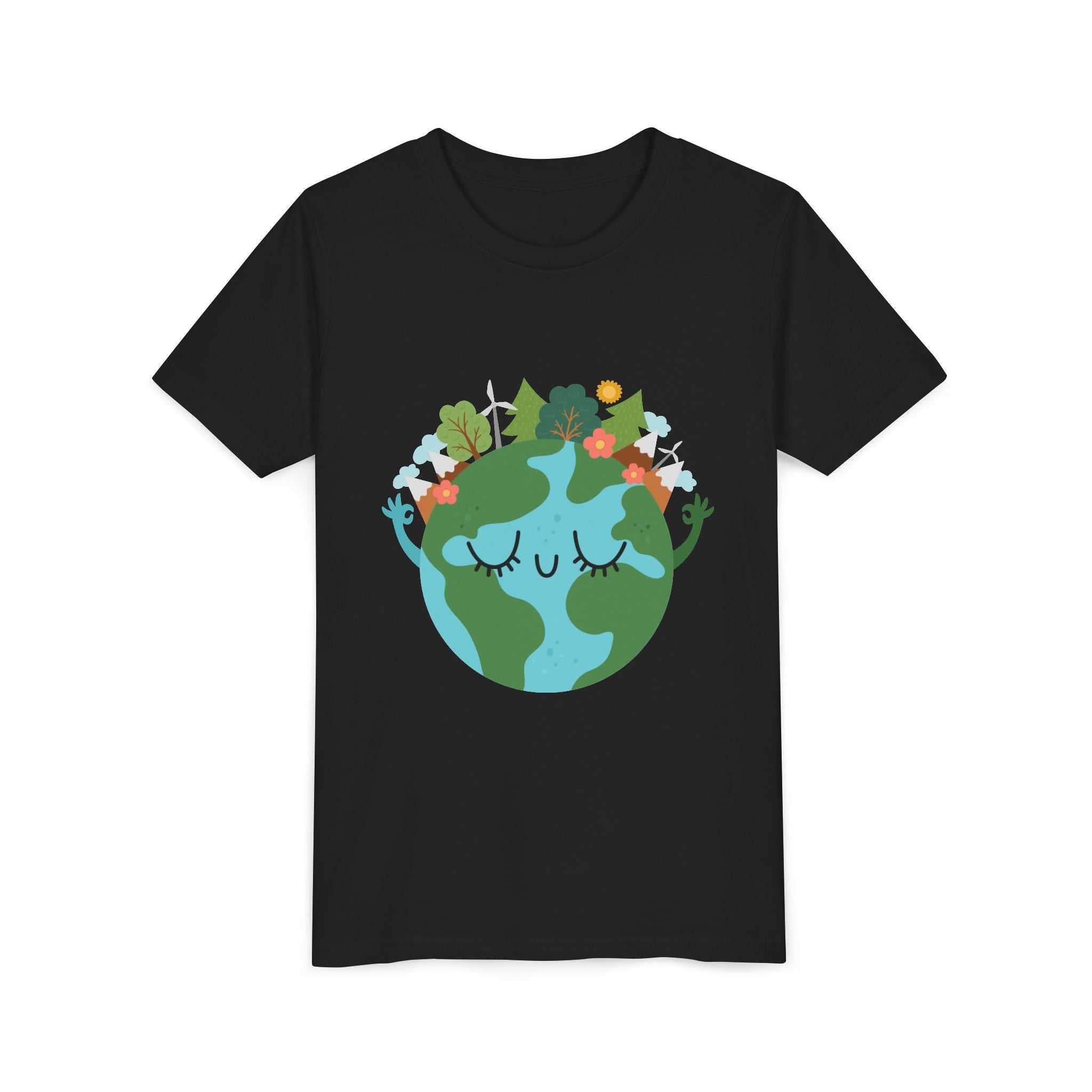 Smiling Mother Earth Youth T-Shirt