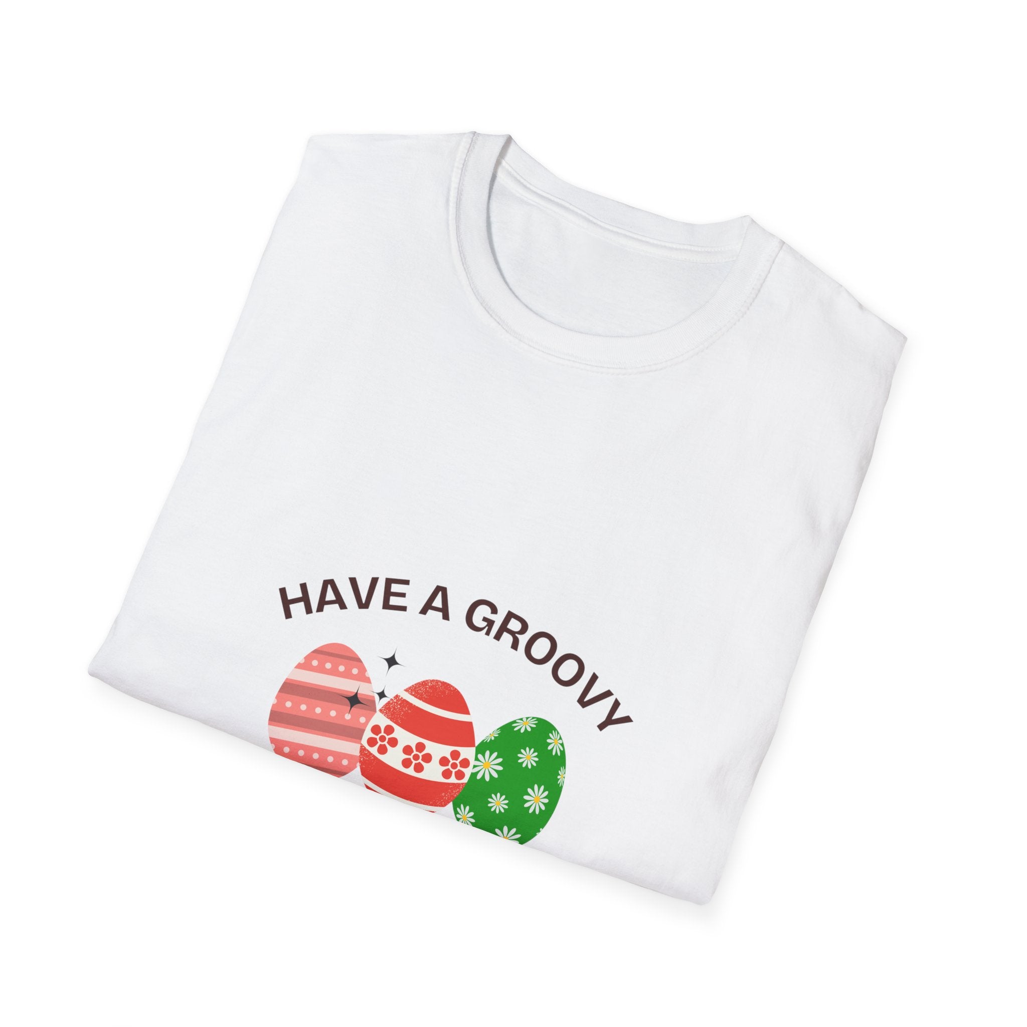 Festive Groovy Easter Tee