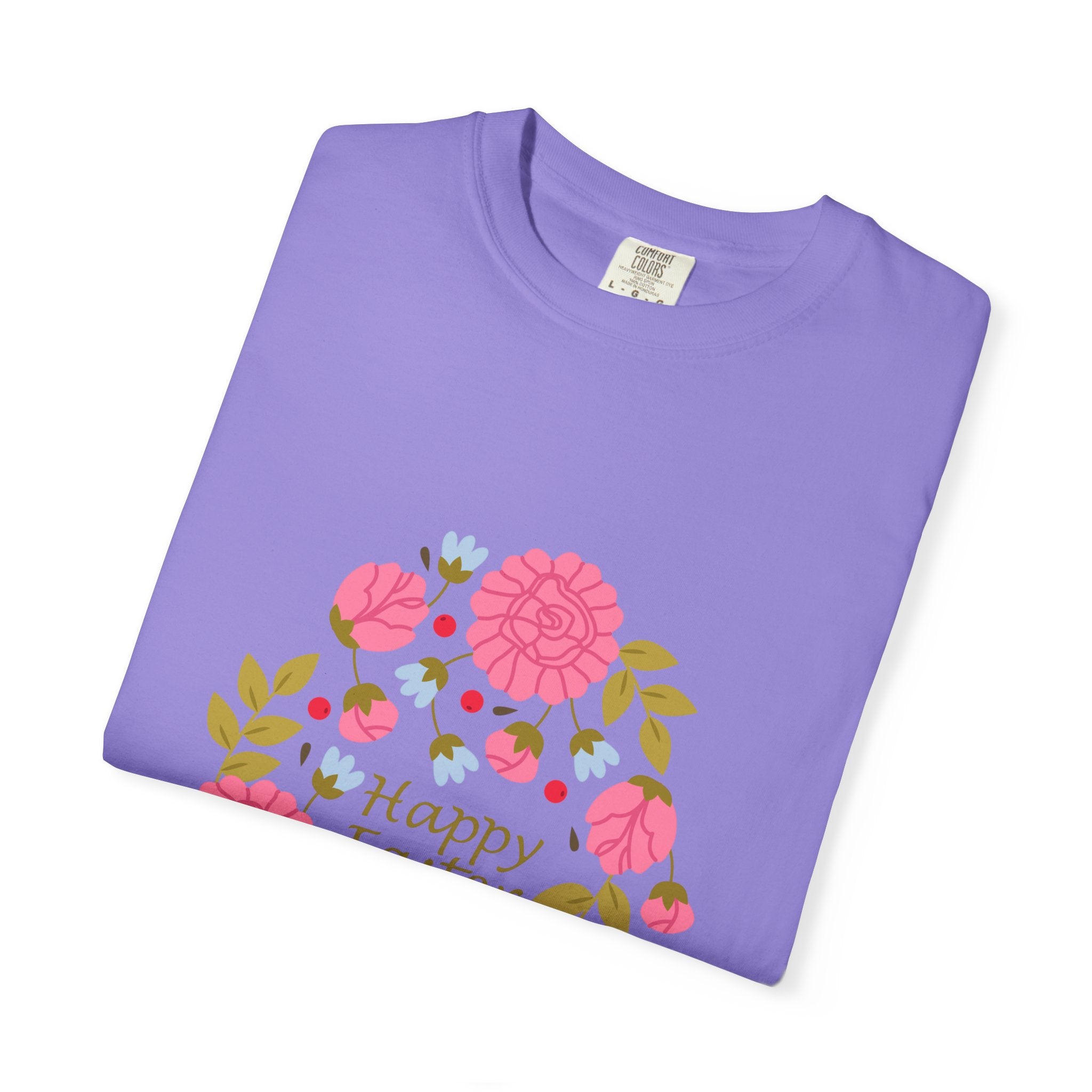 Happy Floral Easter Tee
