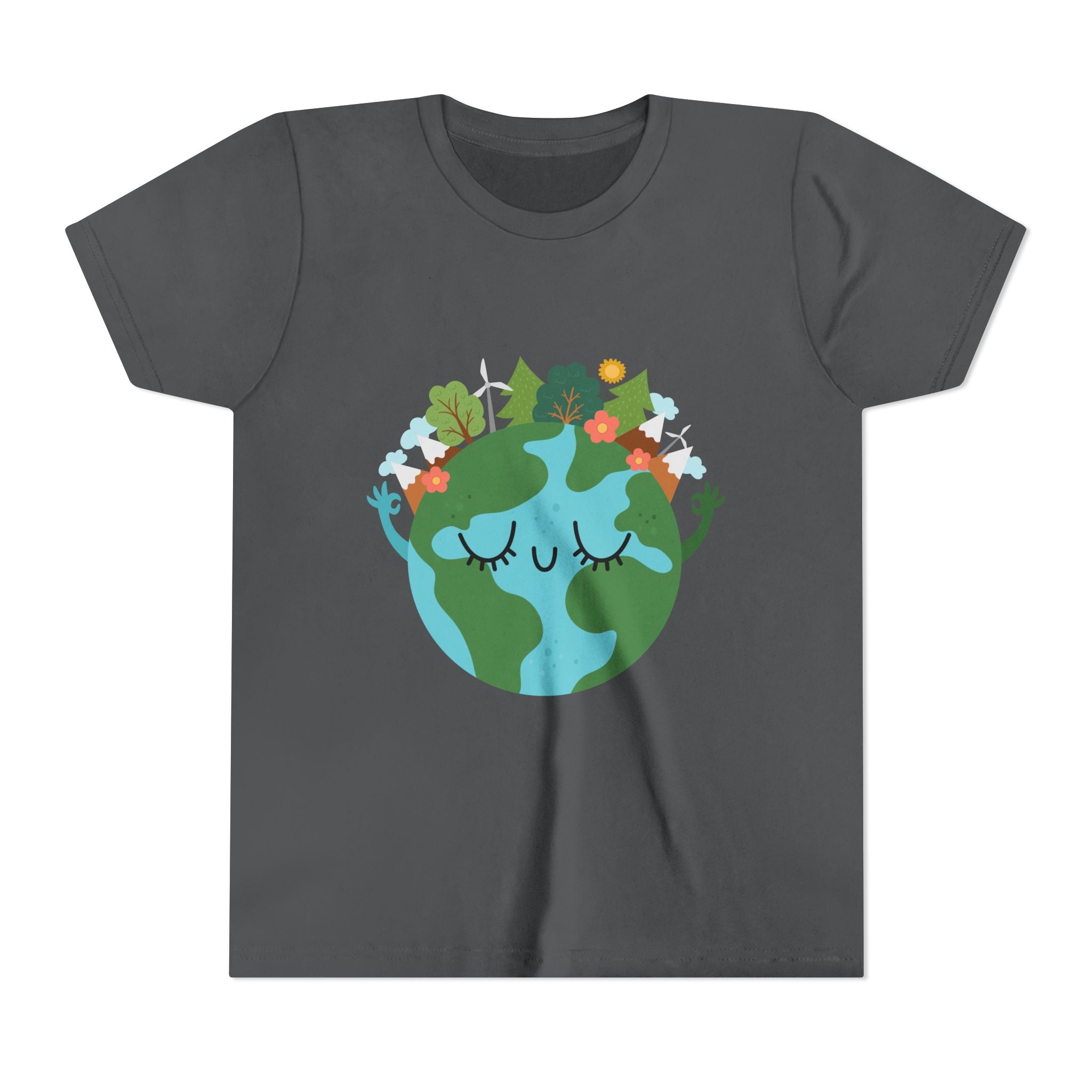 Smiling Mother Earth Youth T-Shirt