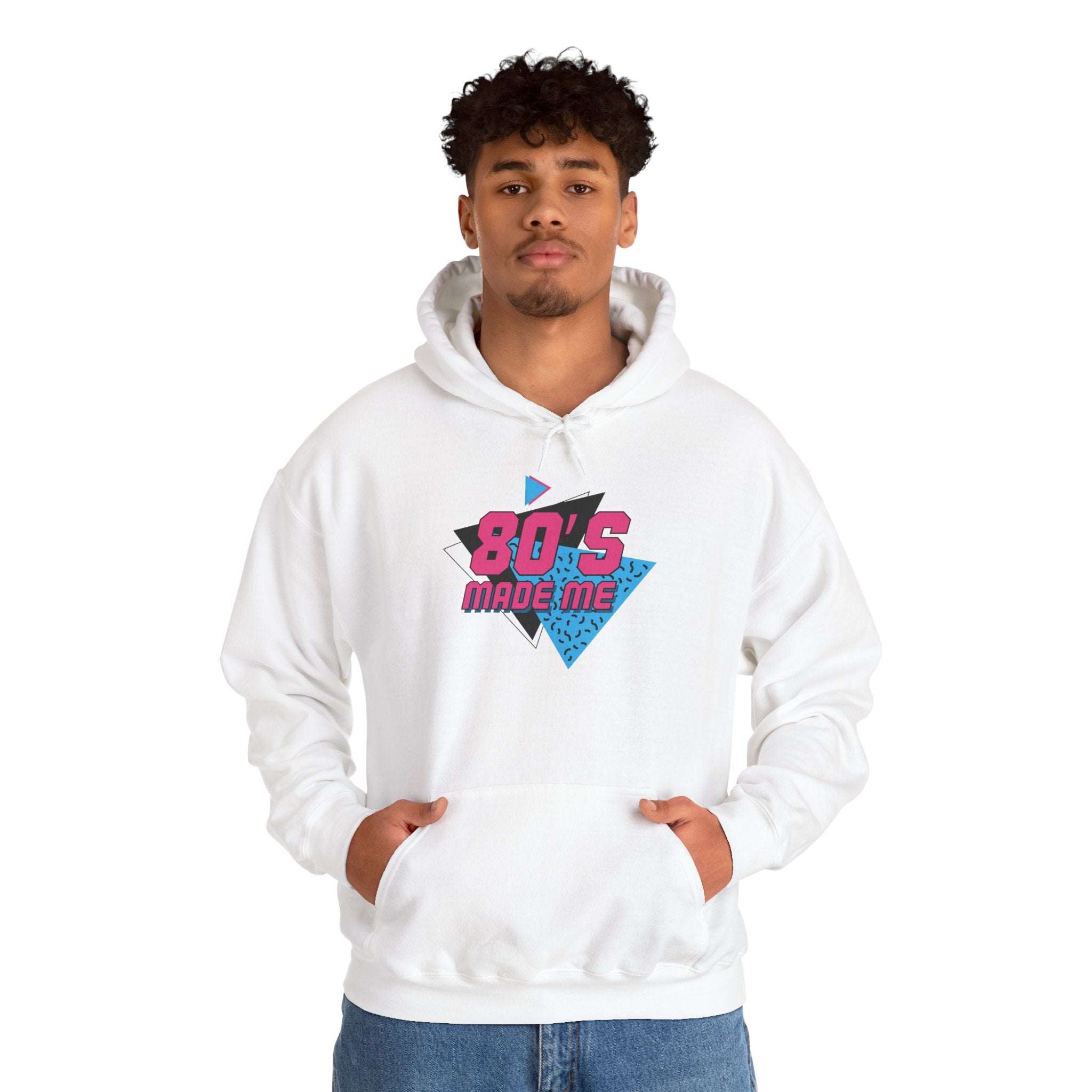 80's Made Me Retro Neon Hoodie