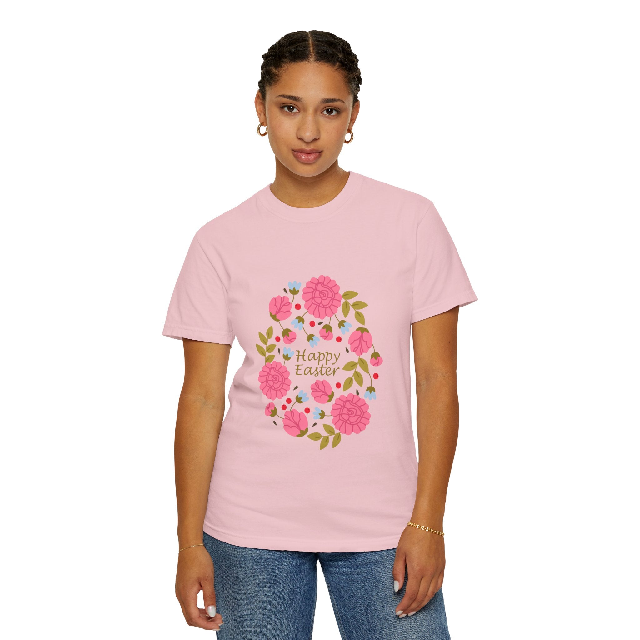 Happy Floral Easter Tee