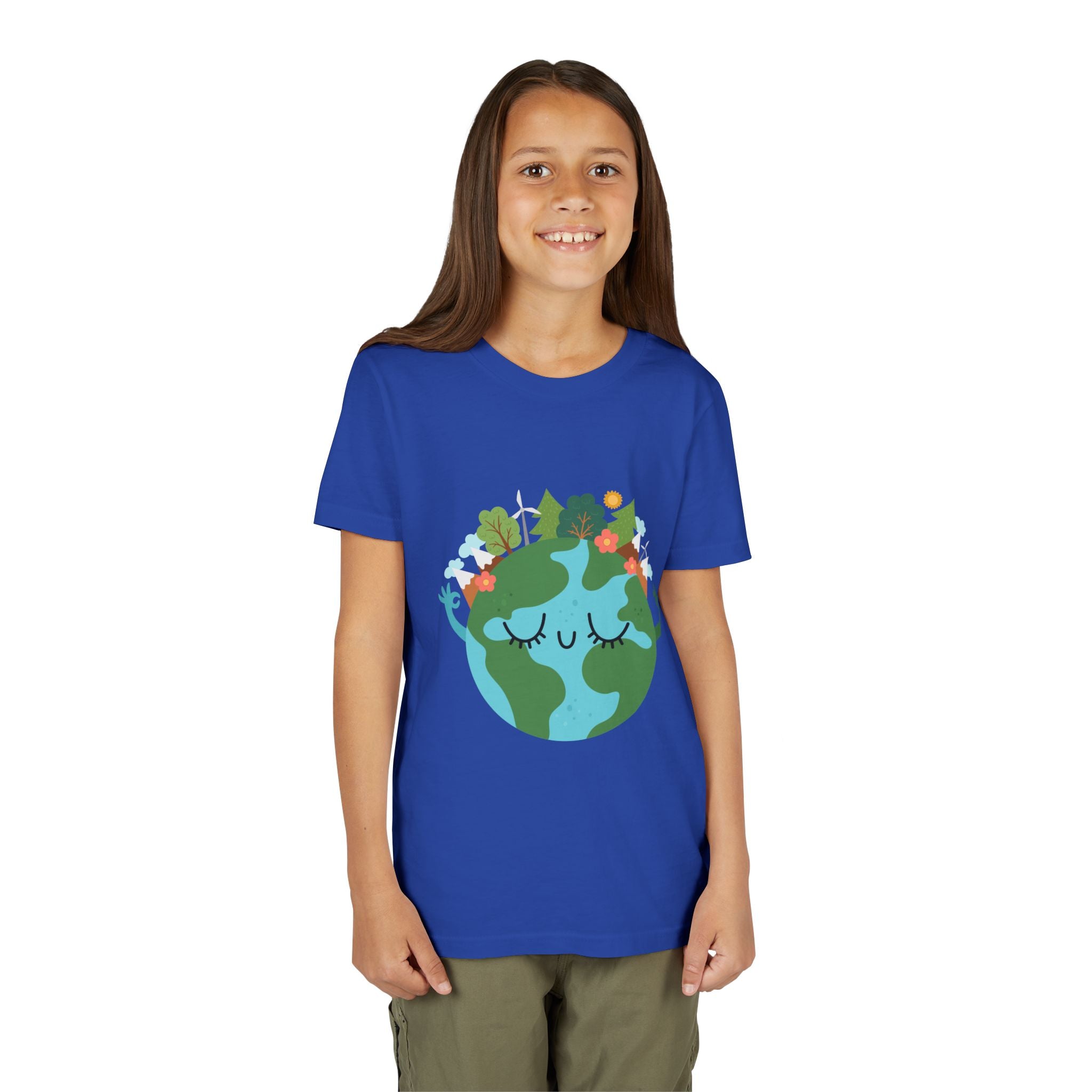 Smiling Mother Earth Youth T-Shirt