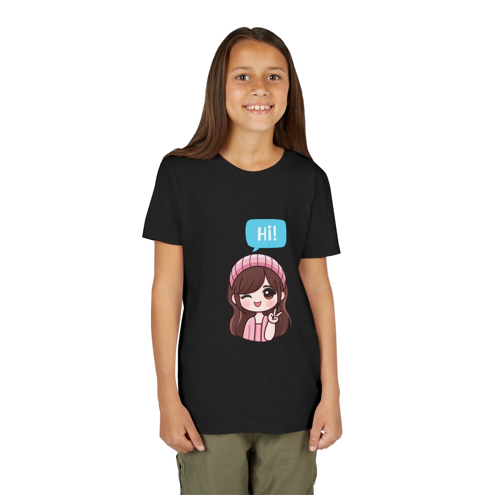 Kawaii Peace Girl Youth Tee