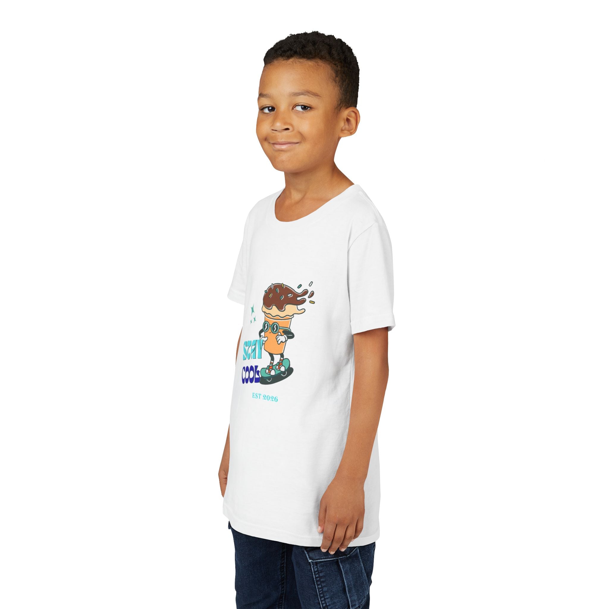 Rad Skateboarding Ice Cream Kids Tee