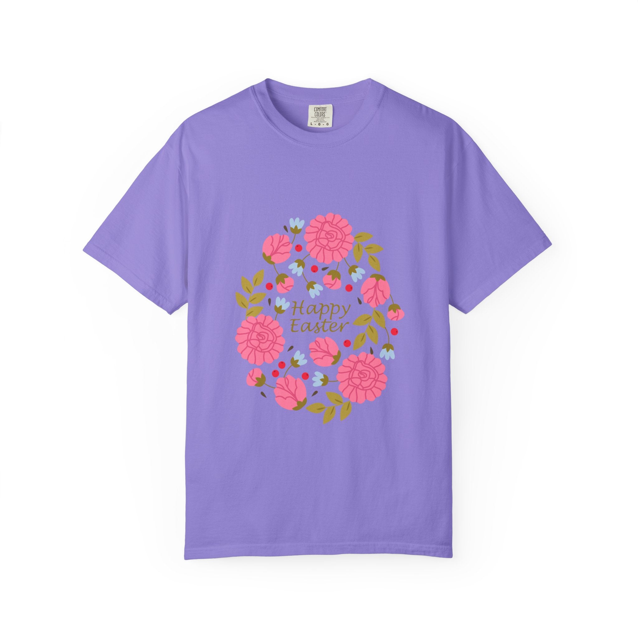 Happy Floral Easter Tee