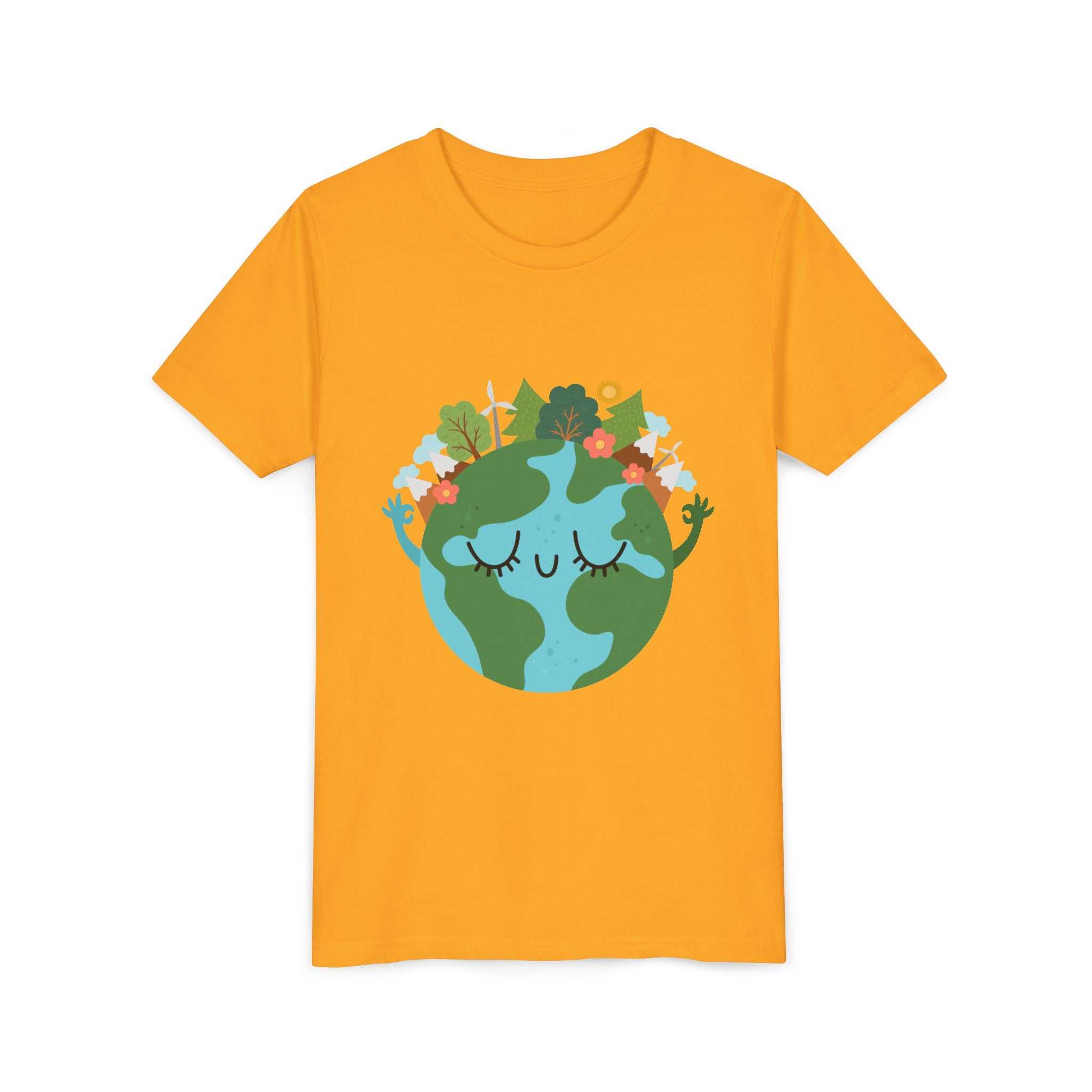 Smiling Mother Earth Youth T-Shirt