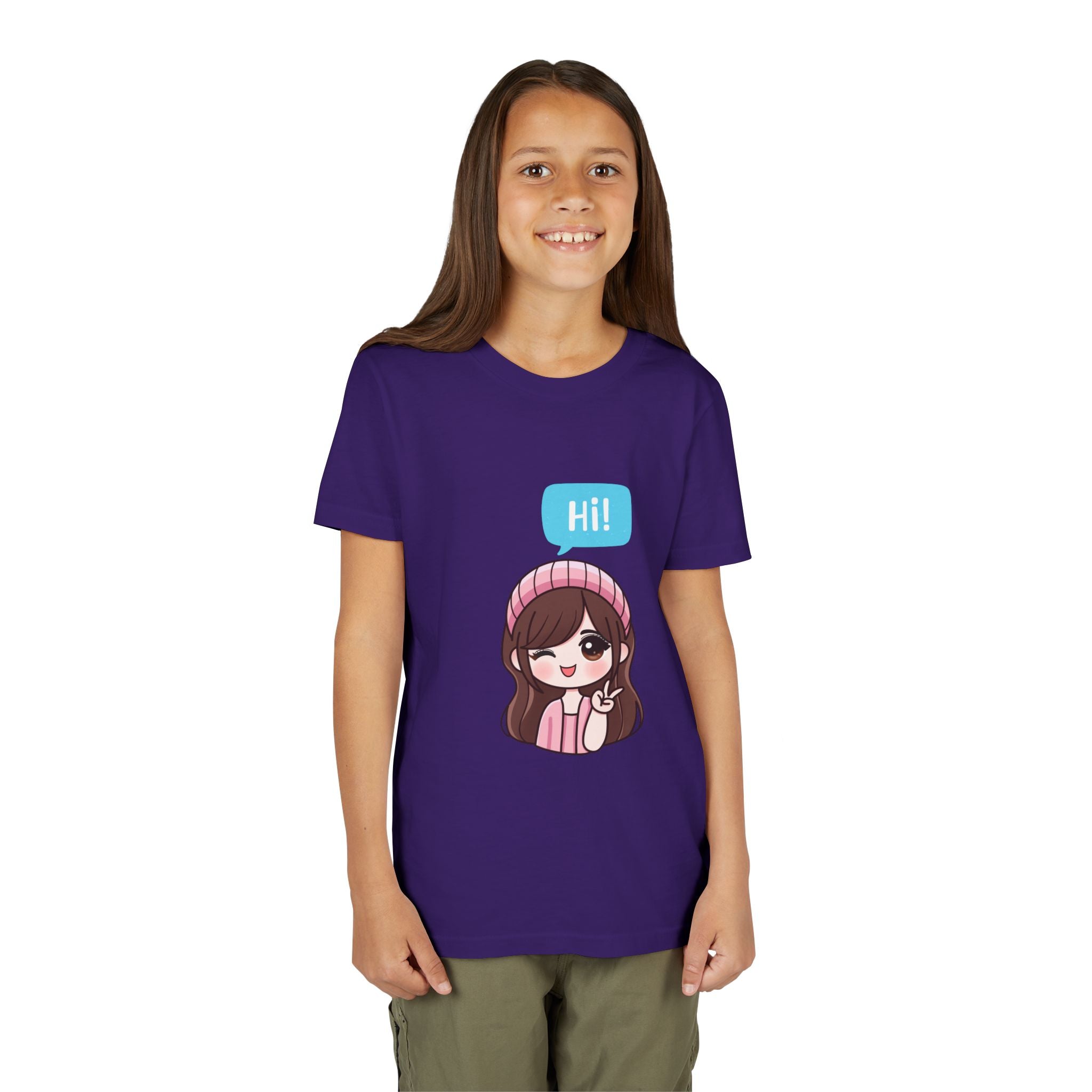Kawaii Peace Girl Youth Tee