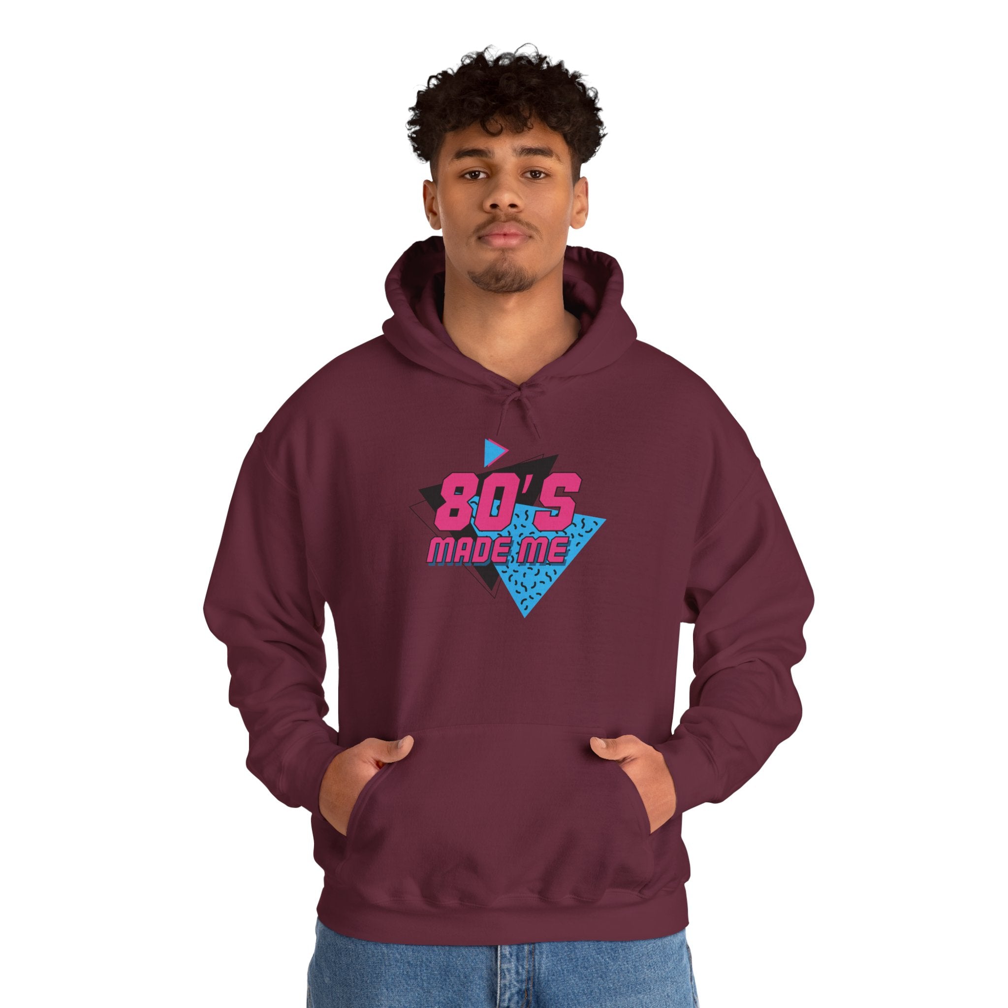 80's Made Me Retro Neon Hoodie