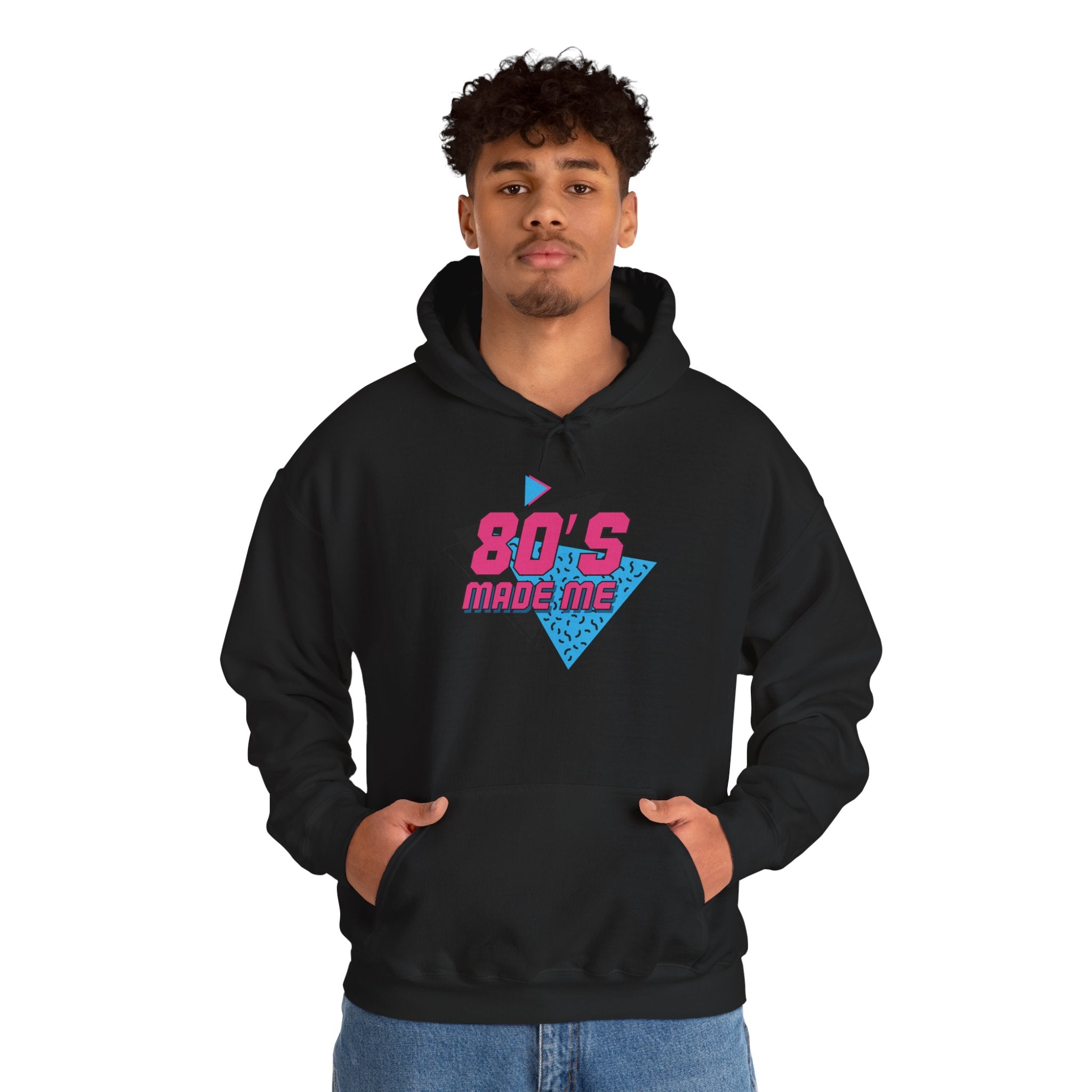 80's Made Me Retro Neon Hoodie