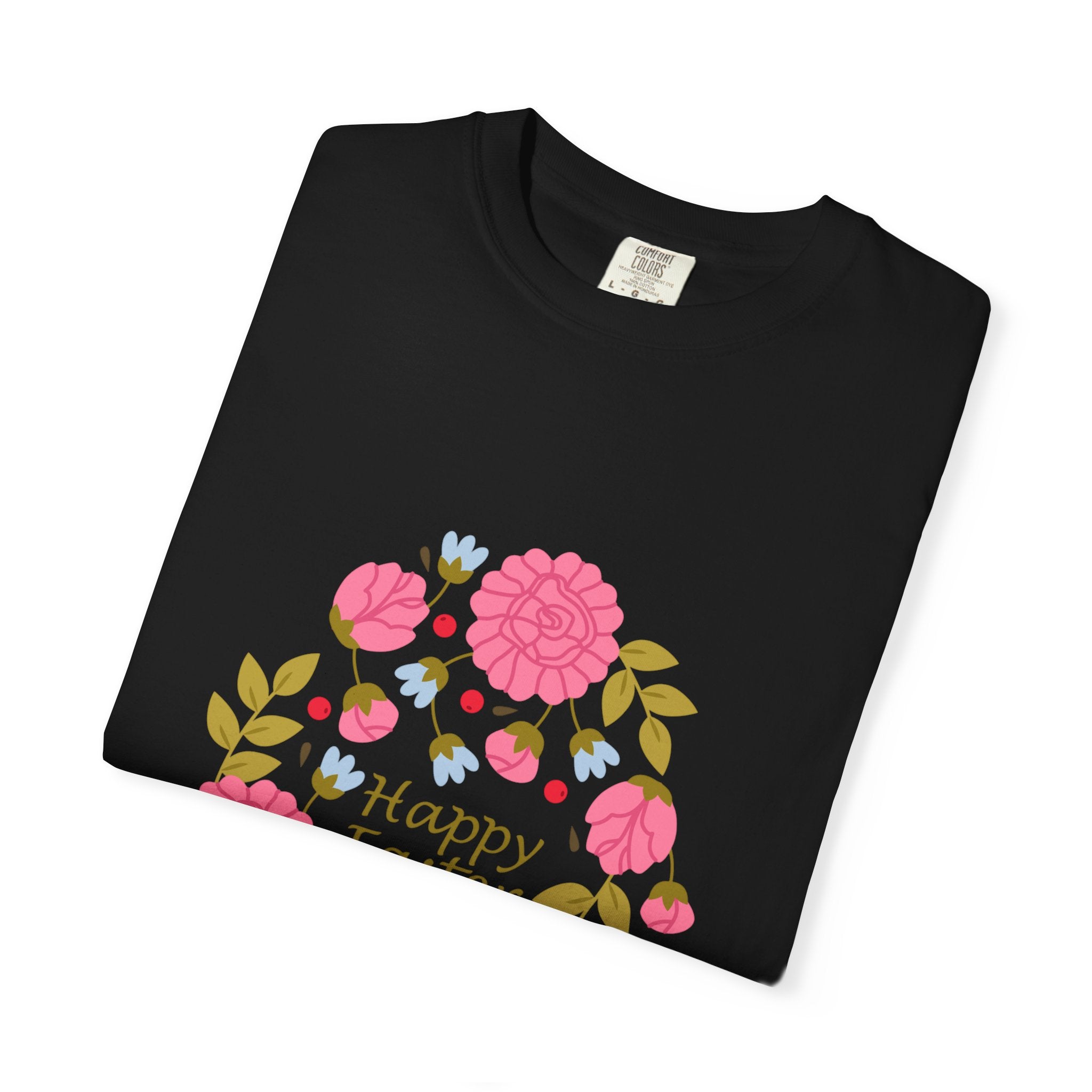 Happy Floral Easter Tee