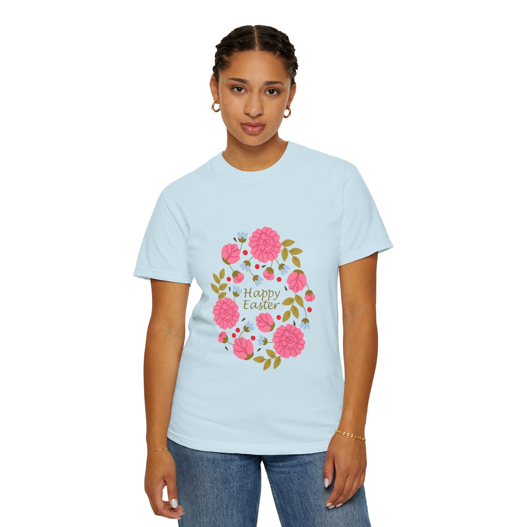 Happy Floral Easter Tee