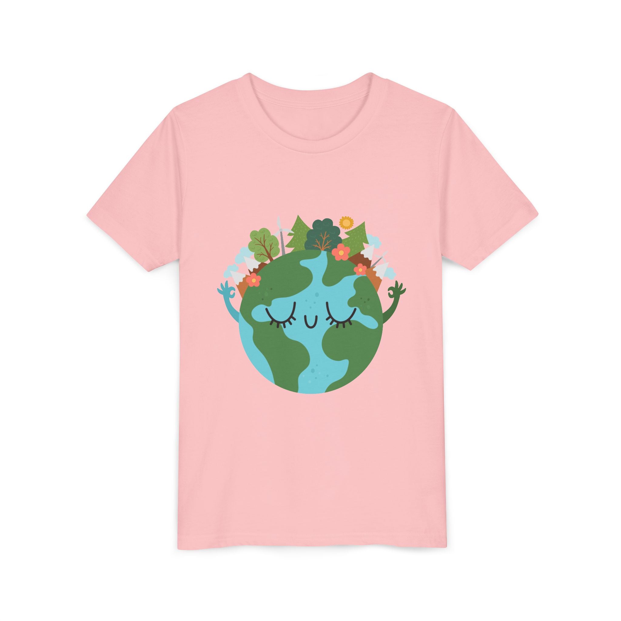 Smiling Mother Earth Youth T-Shirt