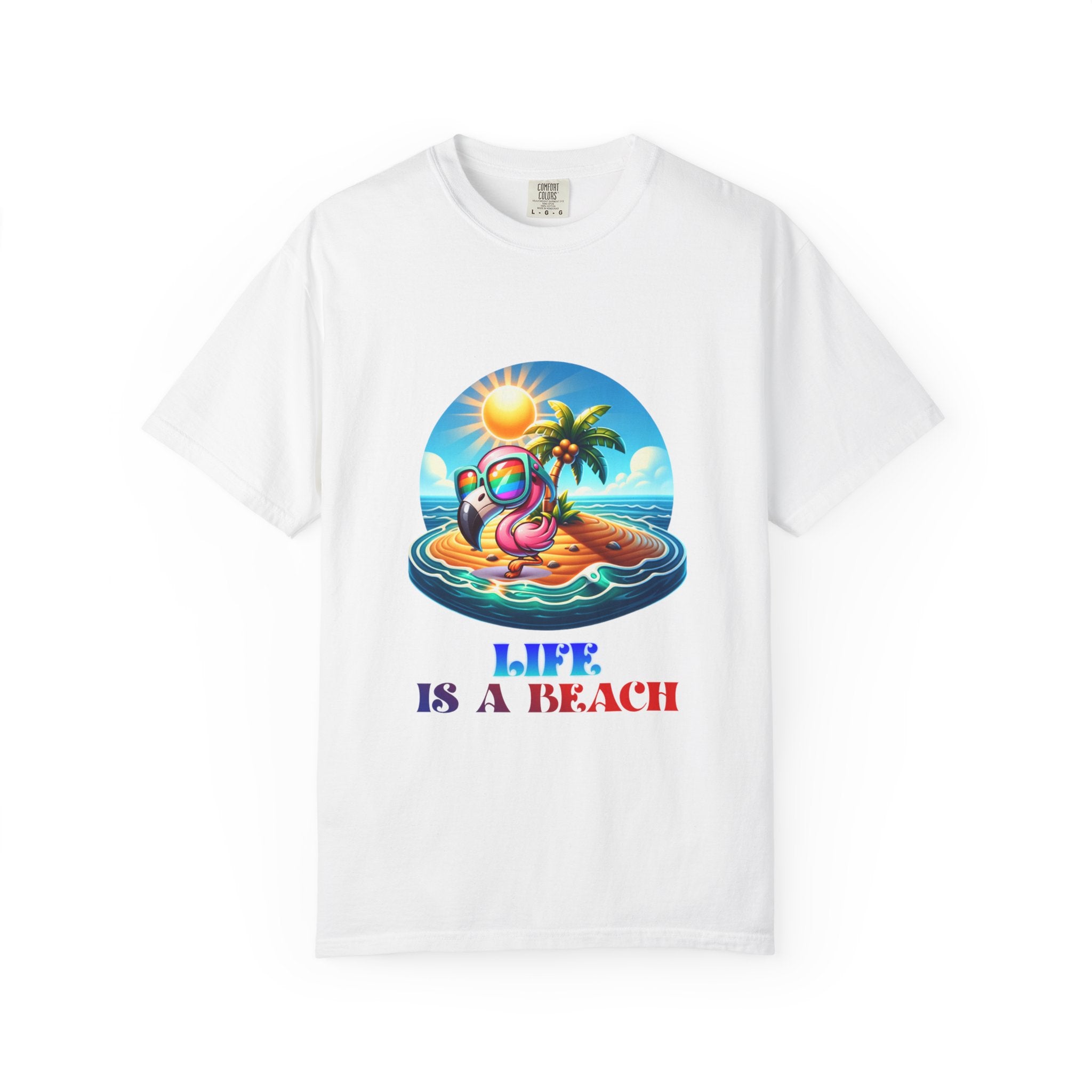 Life Is a Beach Crewneck Tee