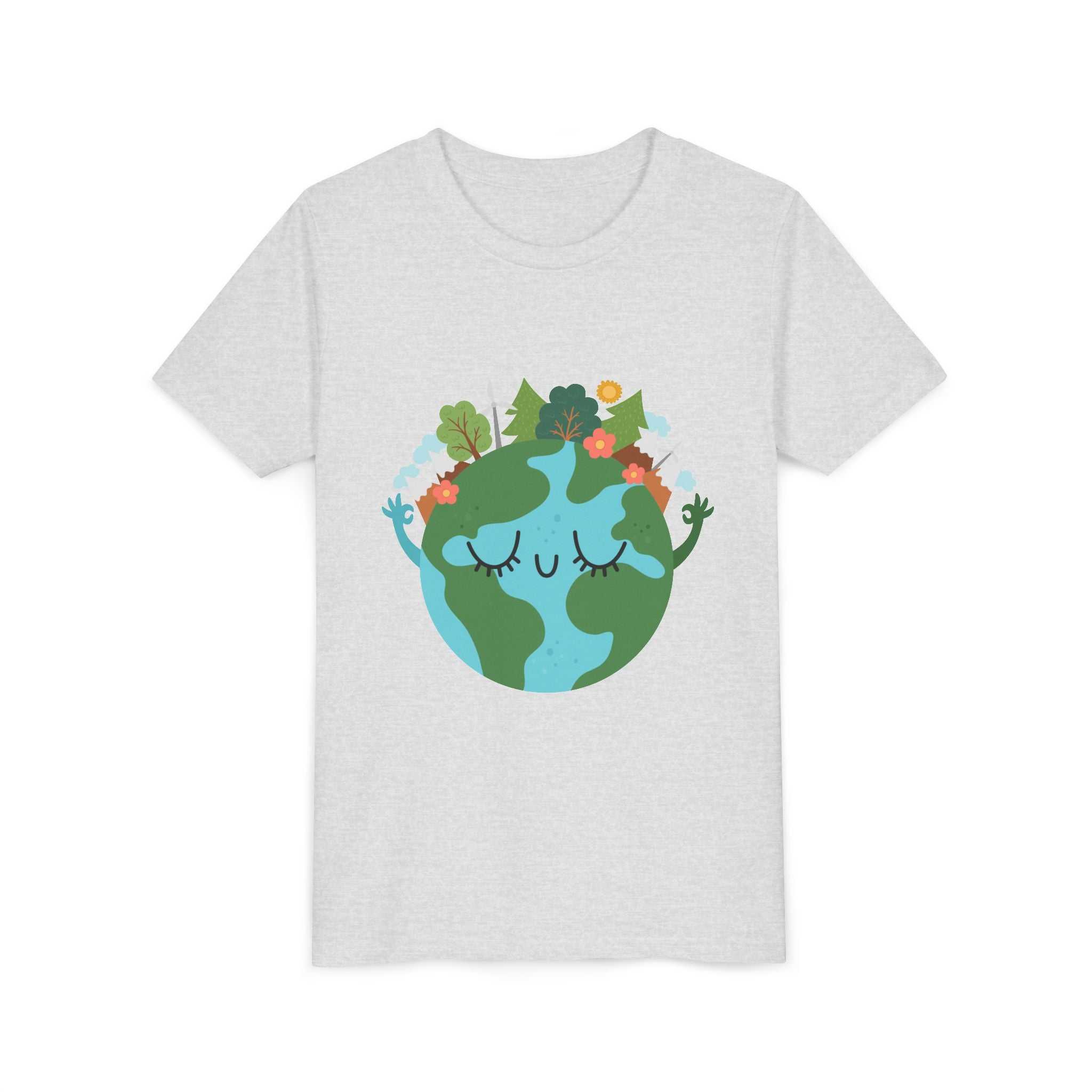 Smiling Mother Earth Youth T-Shirt