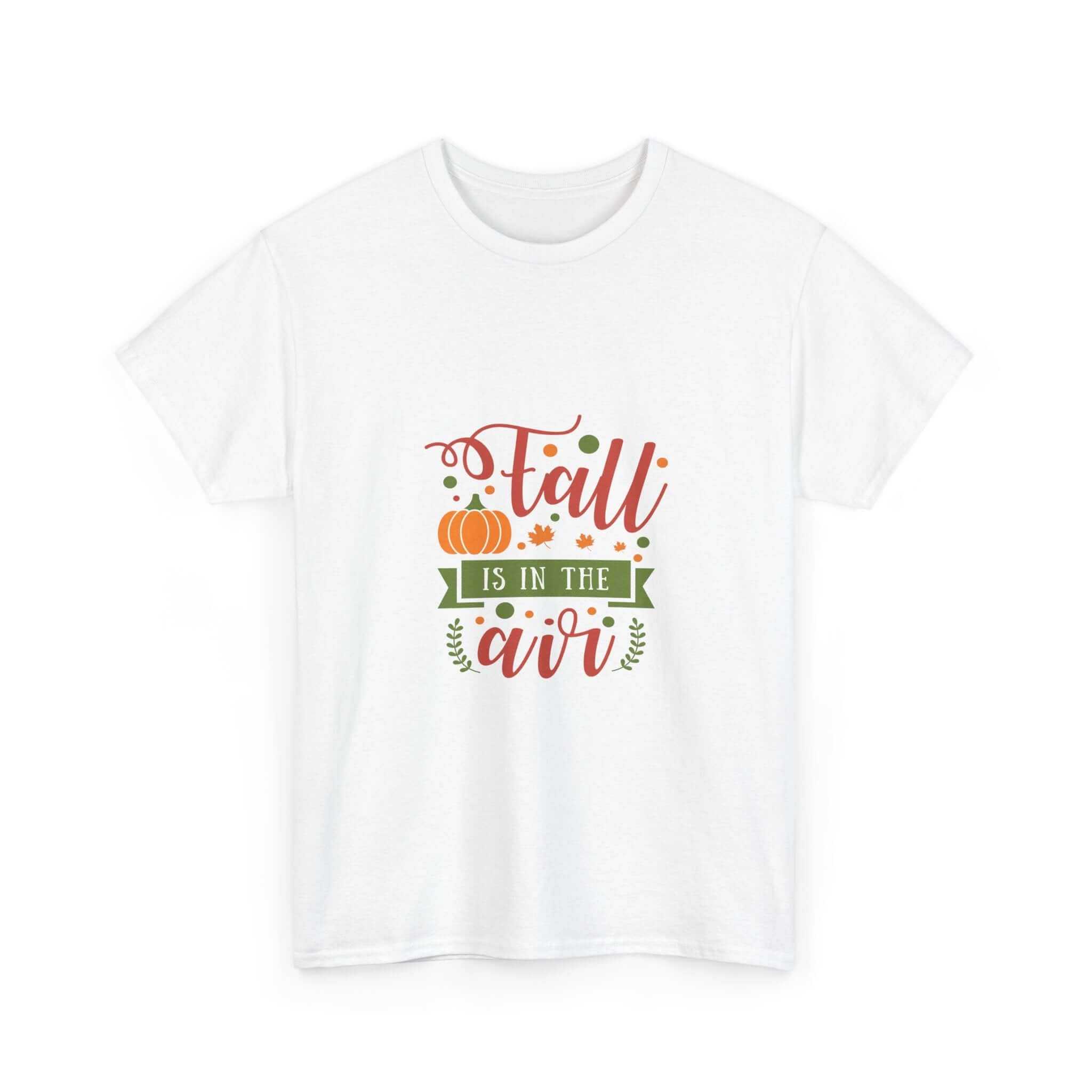 Fall Is in the Air Pumpkin Youth T-Shirt front view