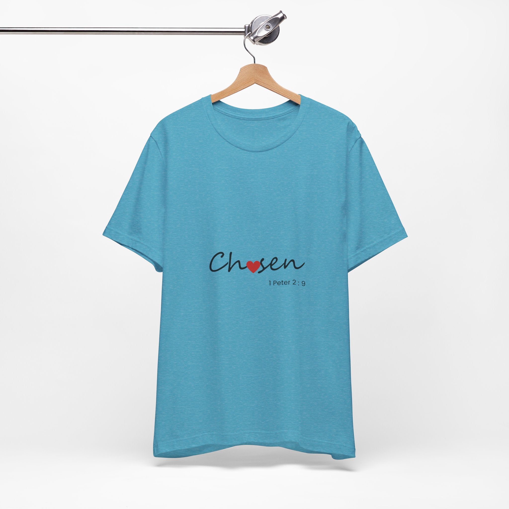 Chosen Heart 1 Peter 2:9 Christian Tee