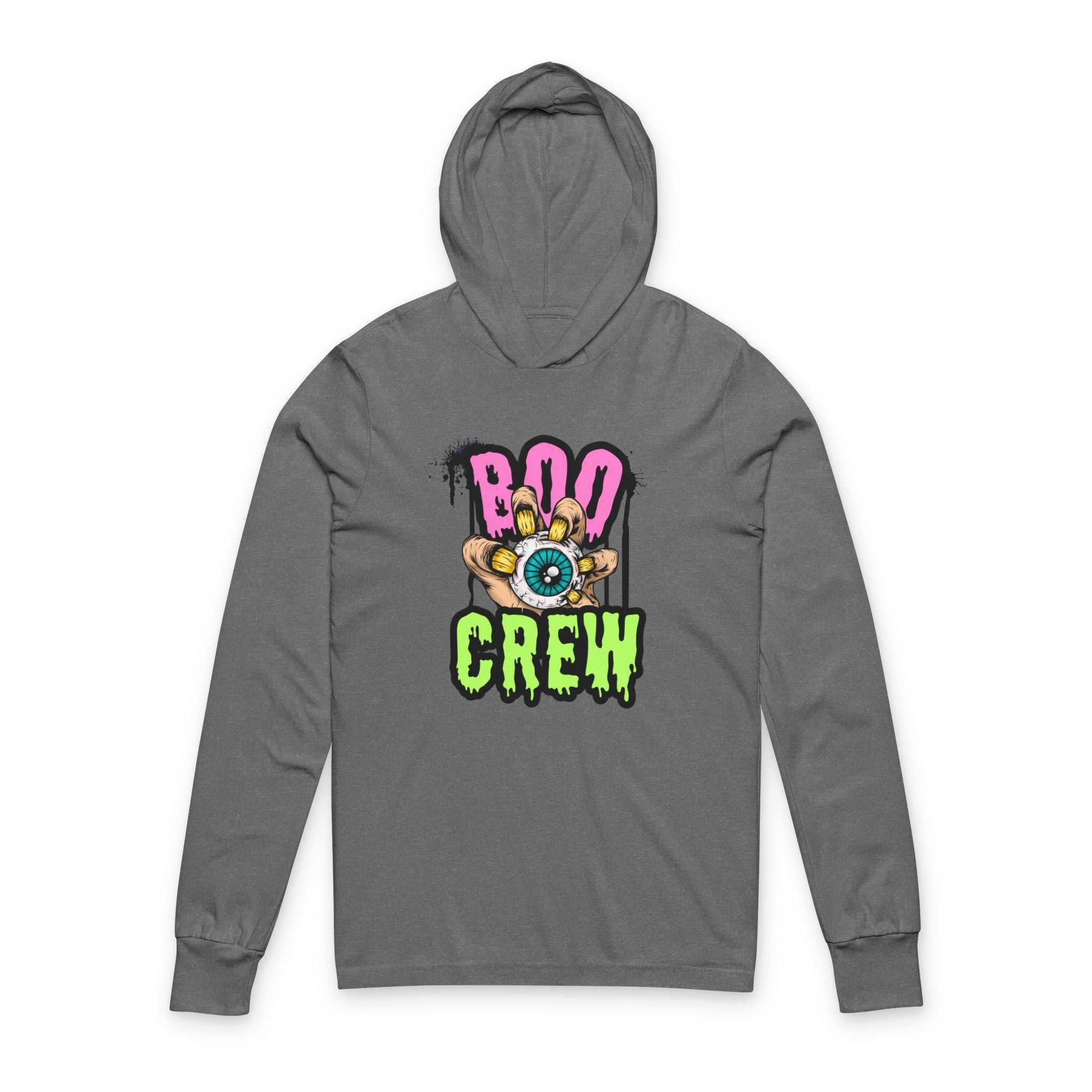 Boo Crew Hooded Long Sleeve Tee