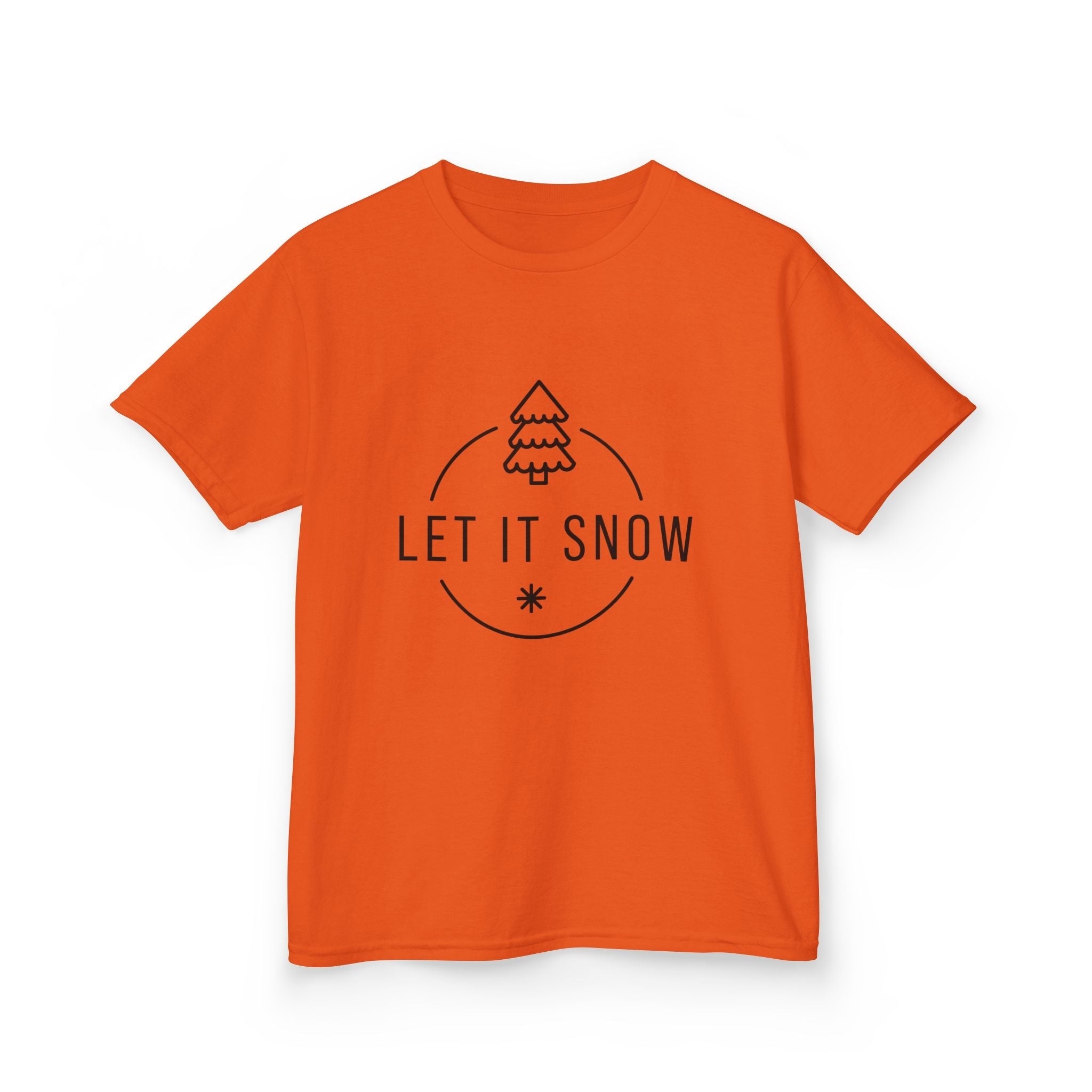 "LET IT SNOW" Holiday Kids T-Shirt