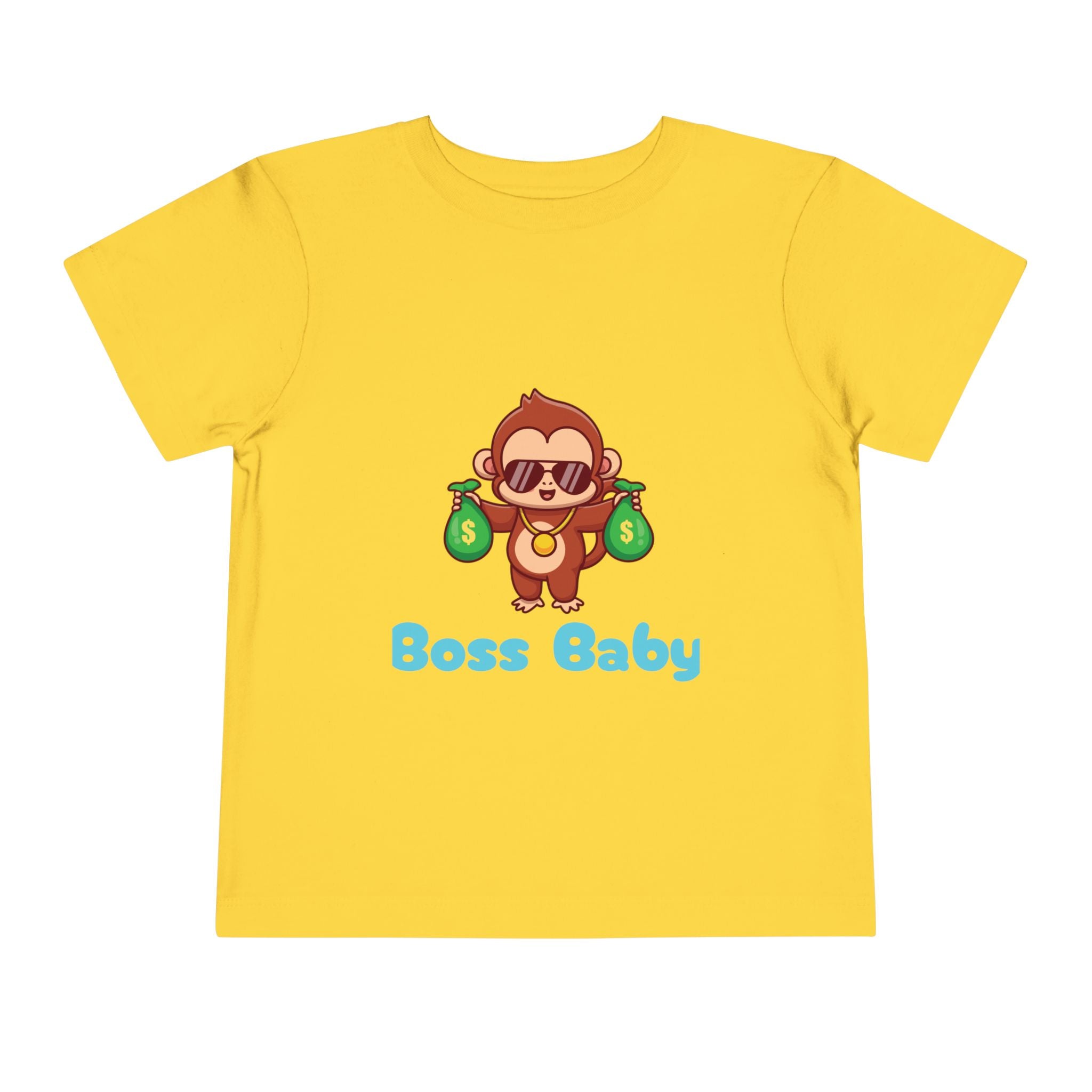 Boss Baby Monkey Money Toddler Tee