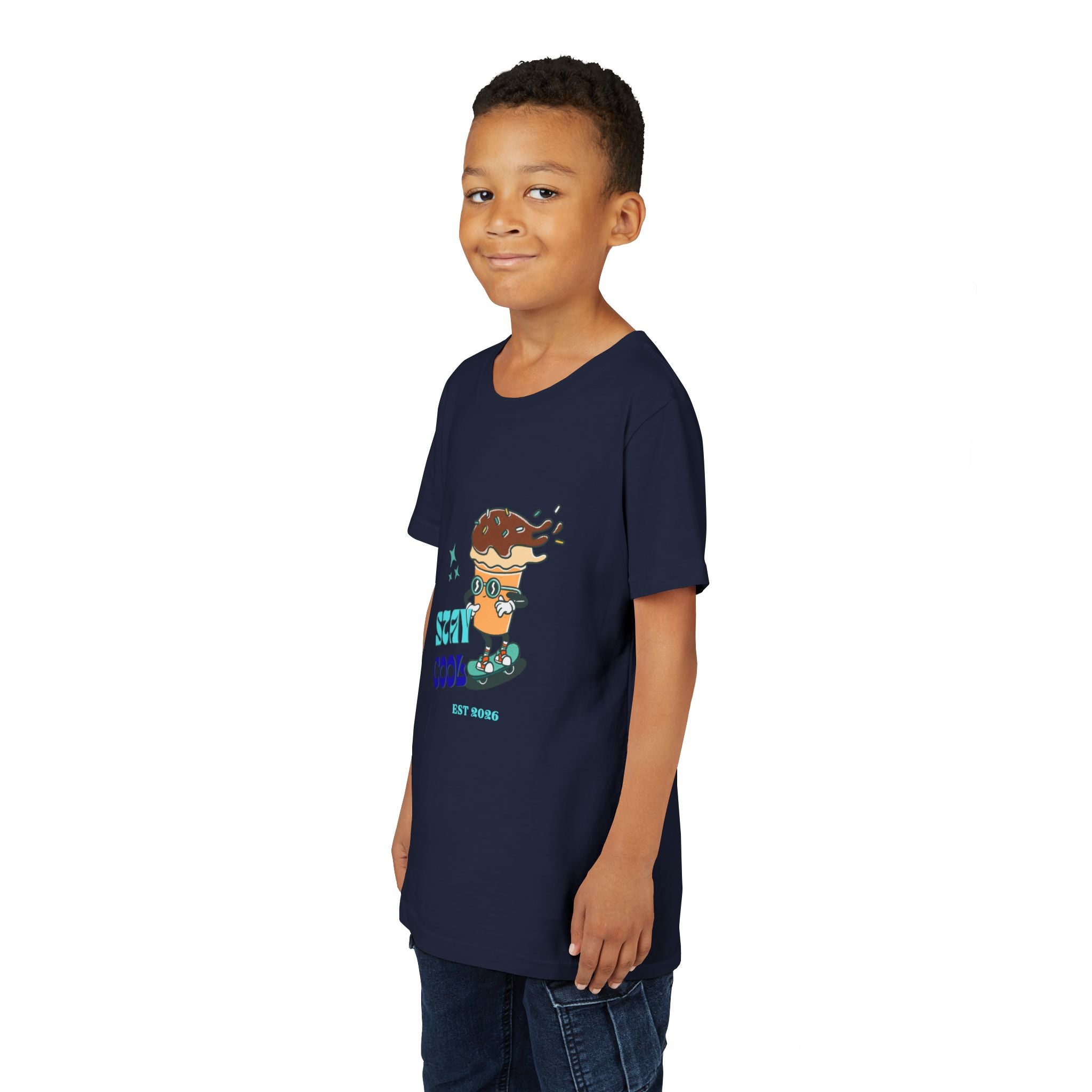 Rad Skateboarding Ice Cream Kids Tee