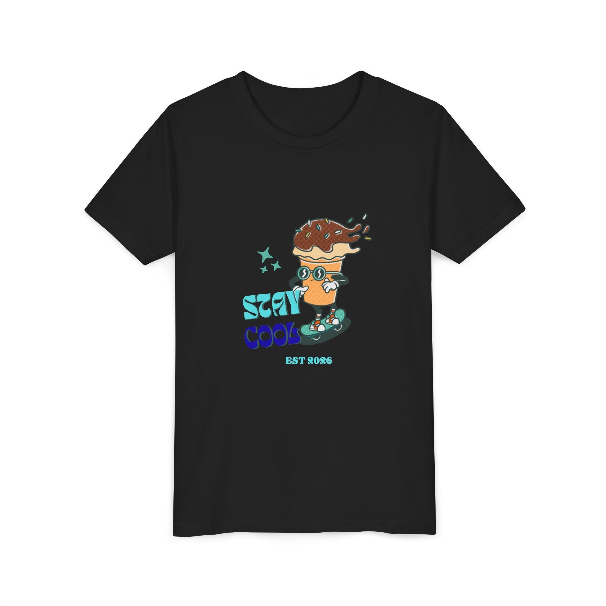 Rad Skateboarding Ice Cream Kids Tee