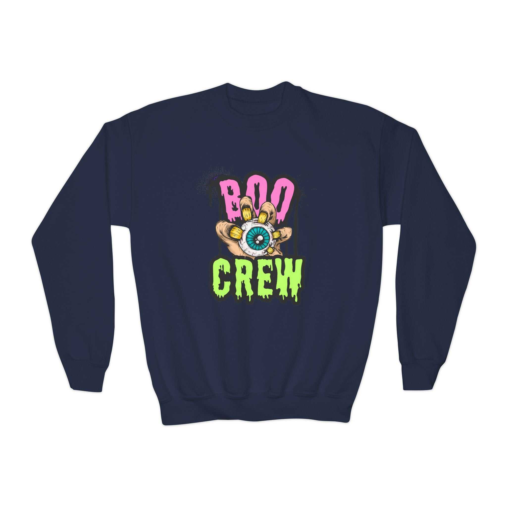 Boo Crew Youth Halloween Sweatshirt