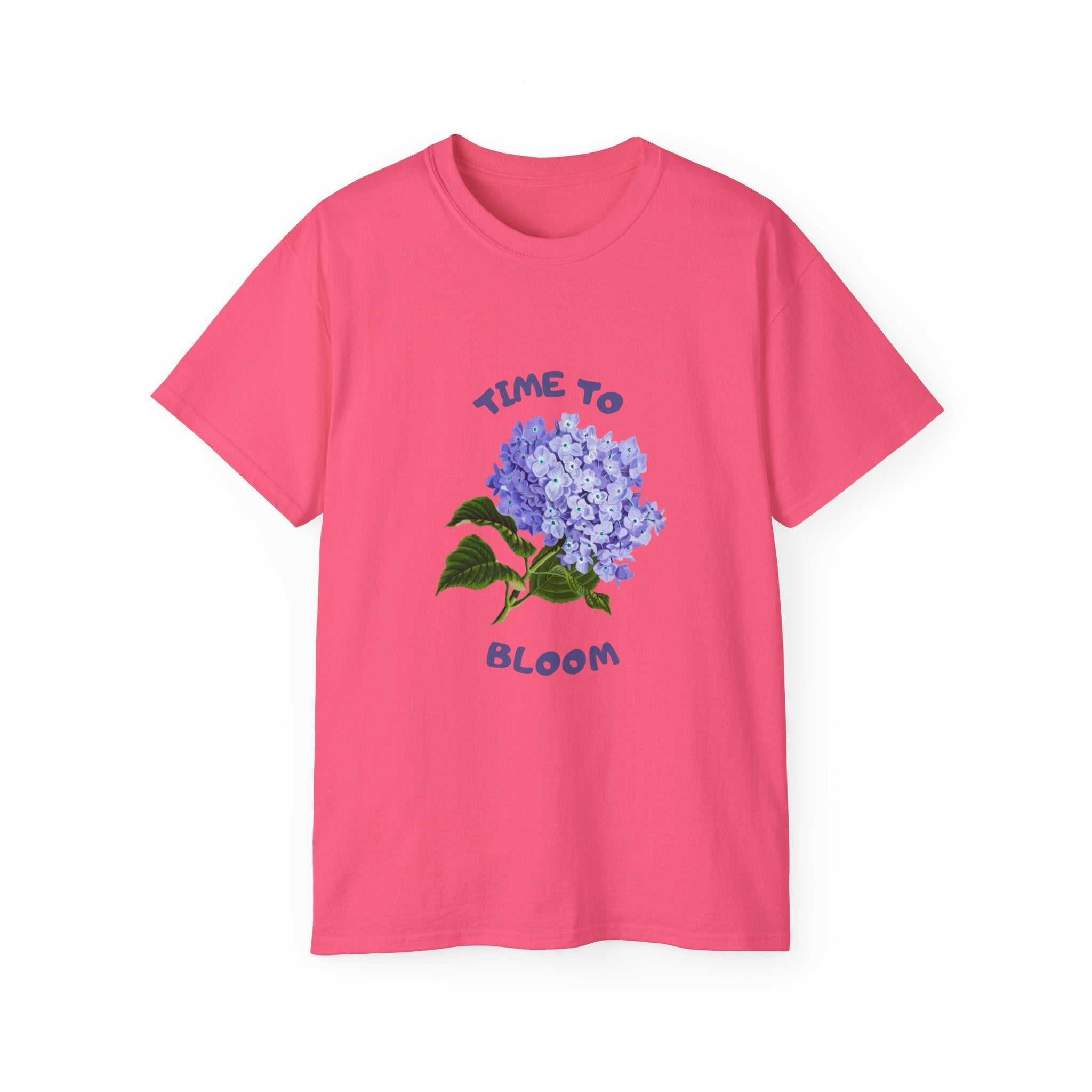 Time to Bloom Hydrangea T-Shirt