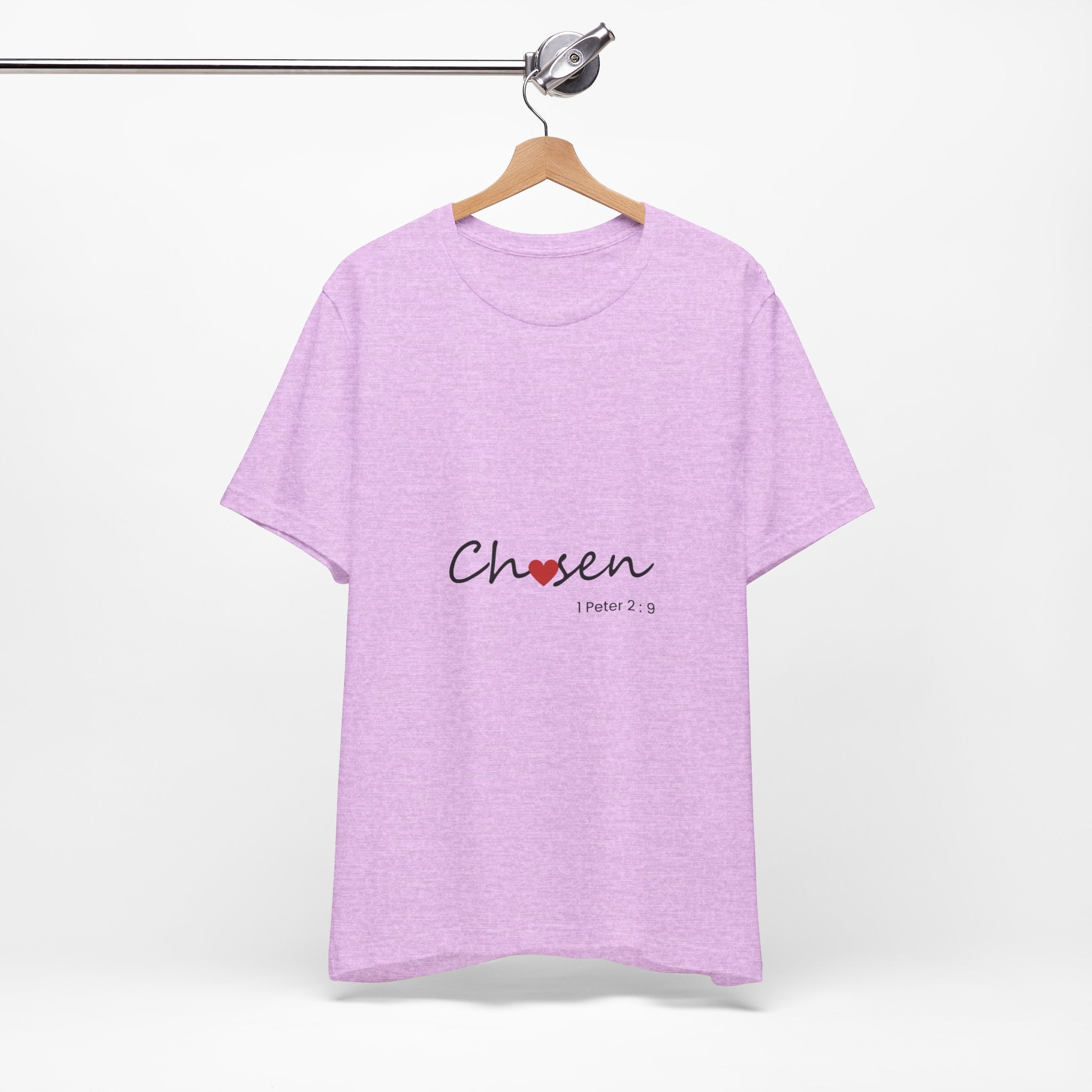 Chosen Heart 1 Peter 2:9 Christian Tee