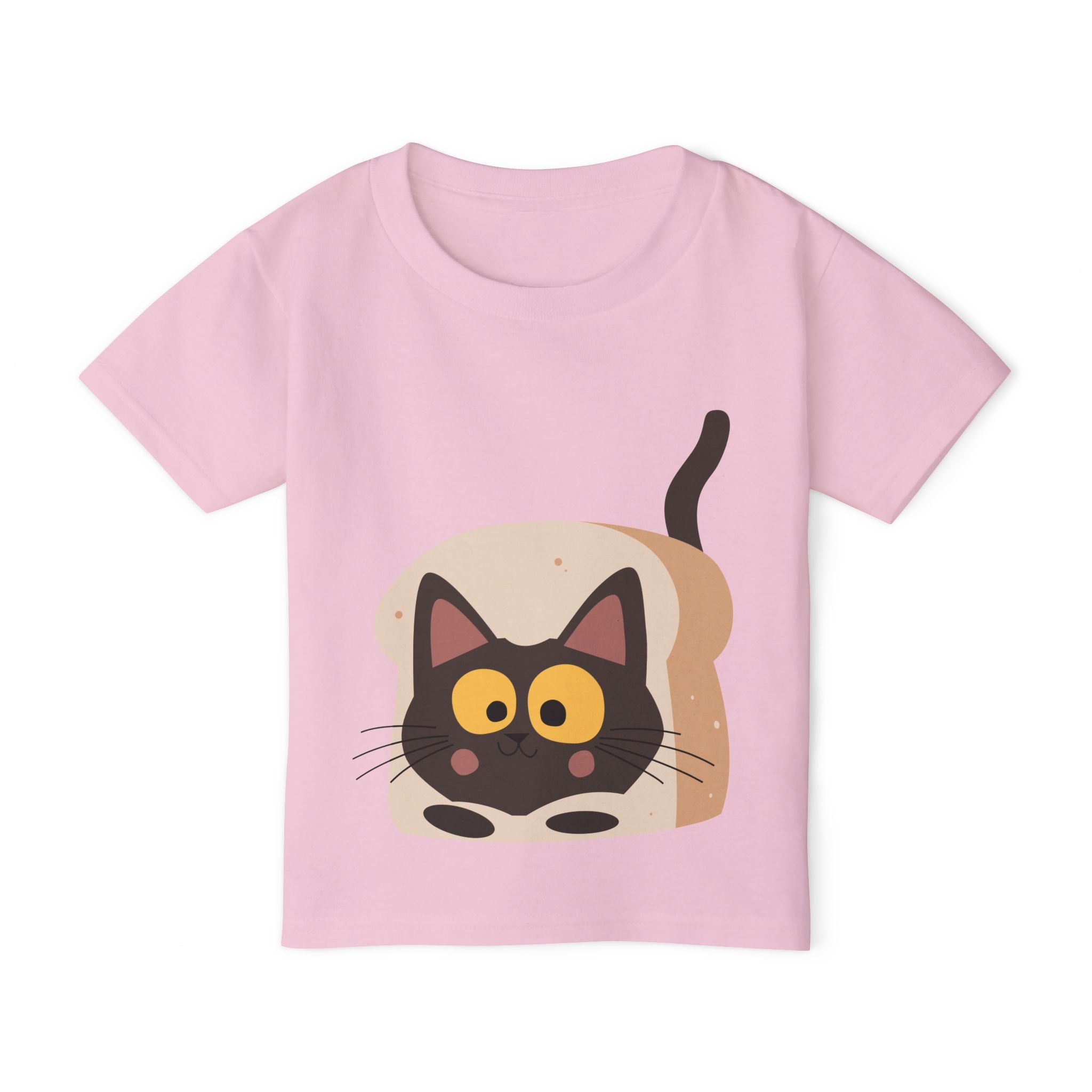 Black Cat in Bread Toddler T-Shirt