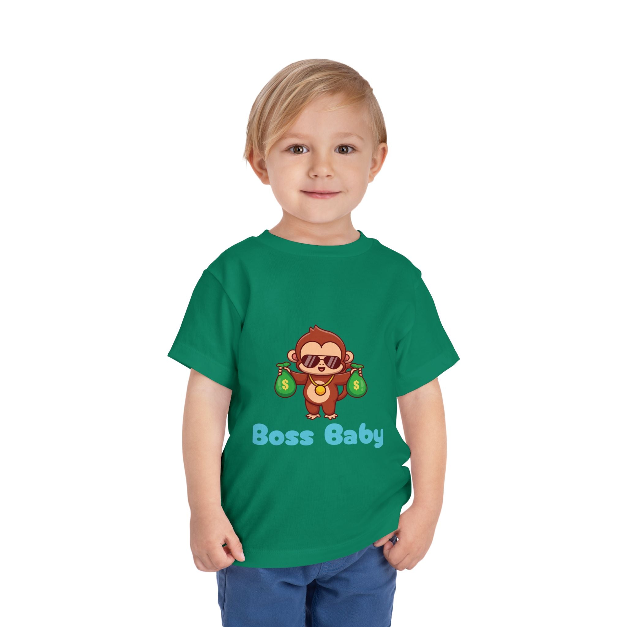 Boss Baby Monkey Money Toddler Tee