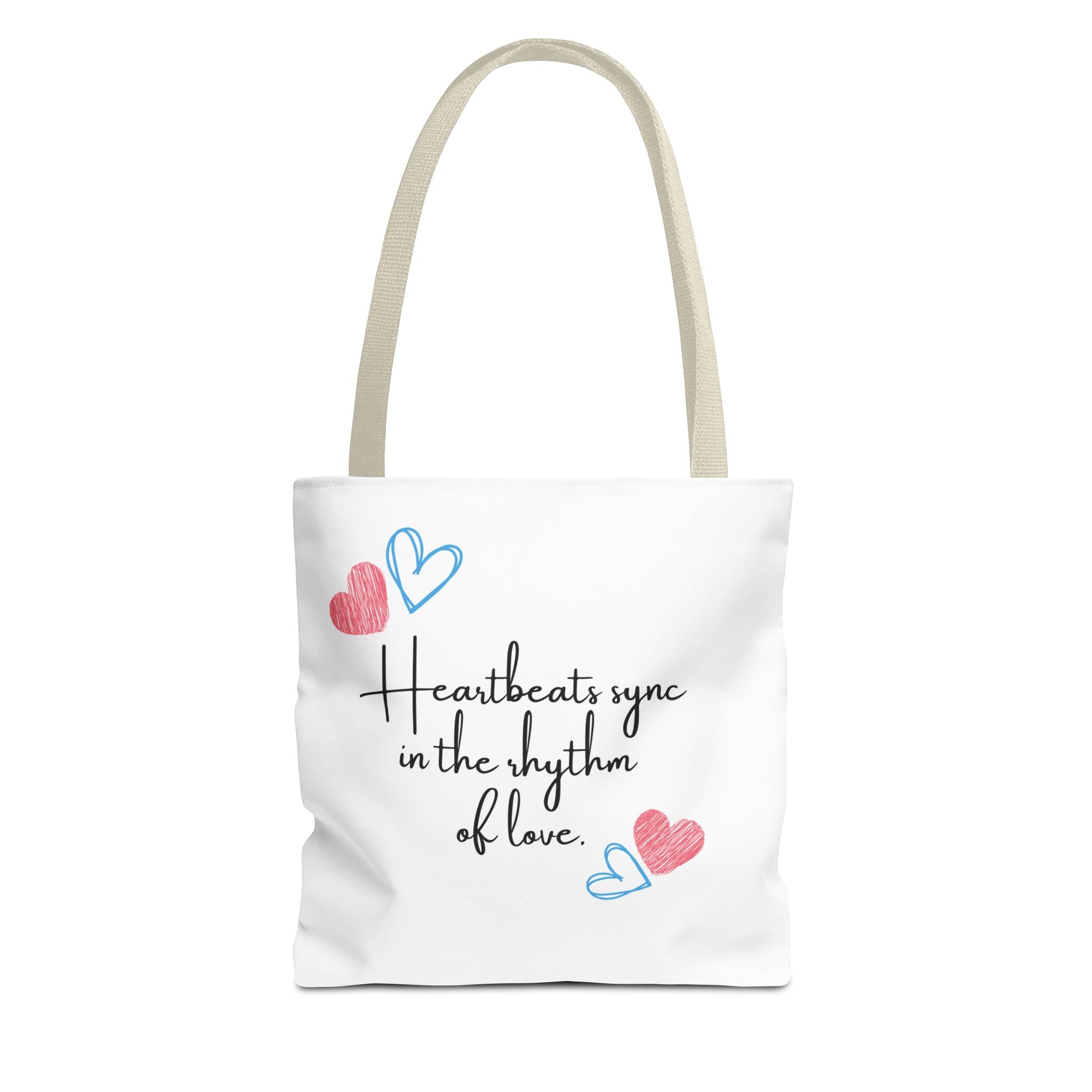 Heartbeats Sync in the Rhythm of Love Tote