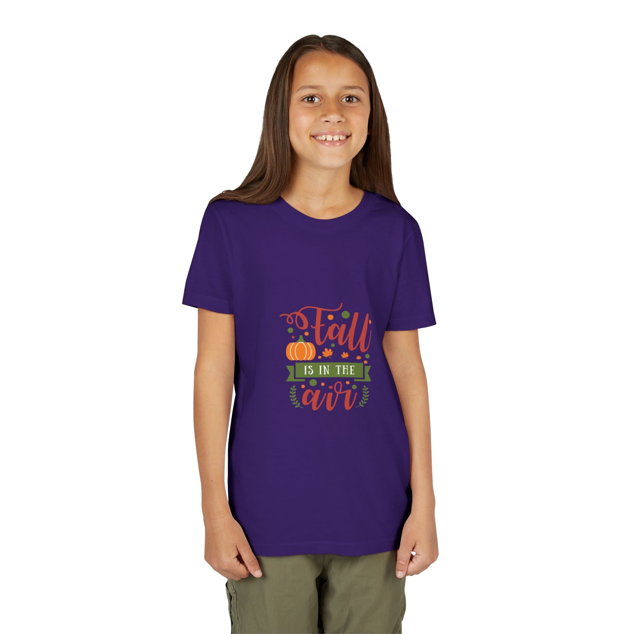 Fall Pumpkin Youth Tee – Cozy Autumn Kids Shirt