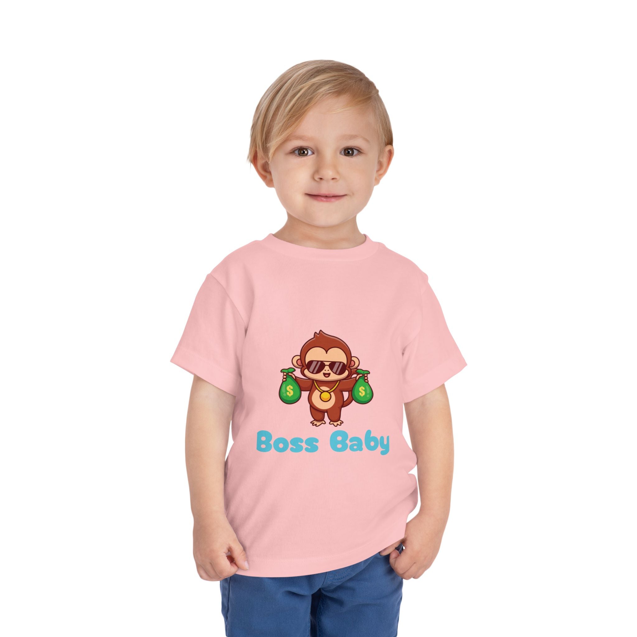 Boss Baby Monkey Money Toddler Tee