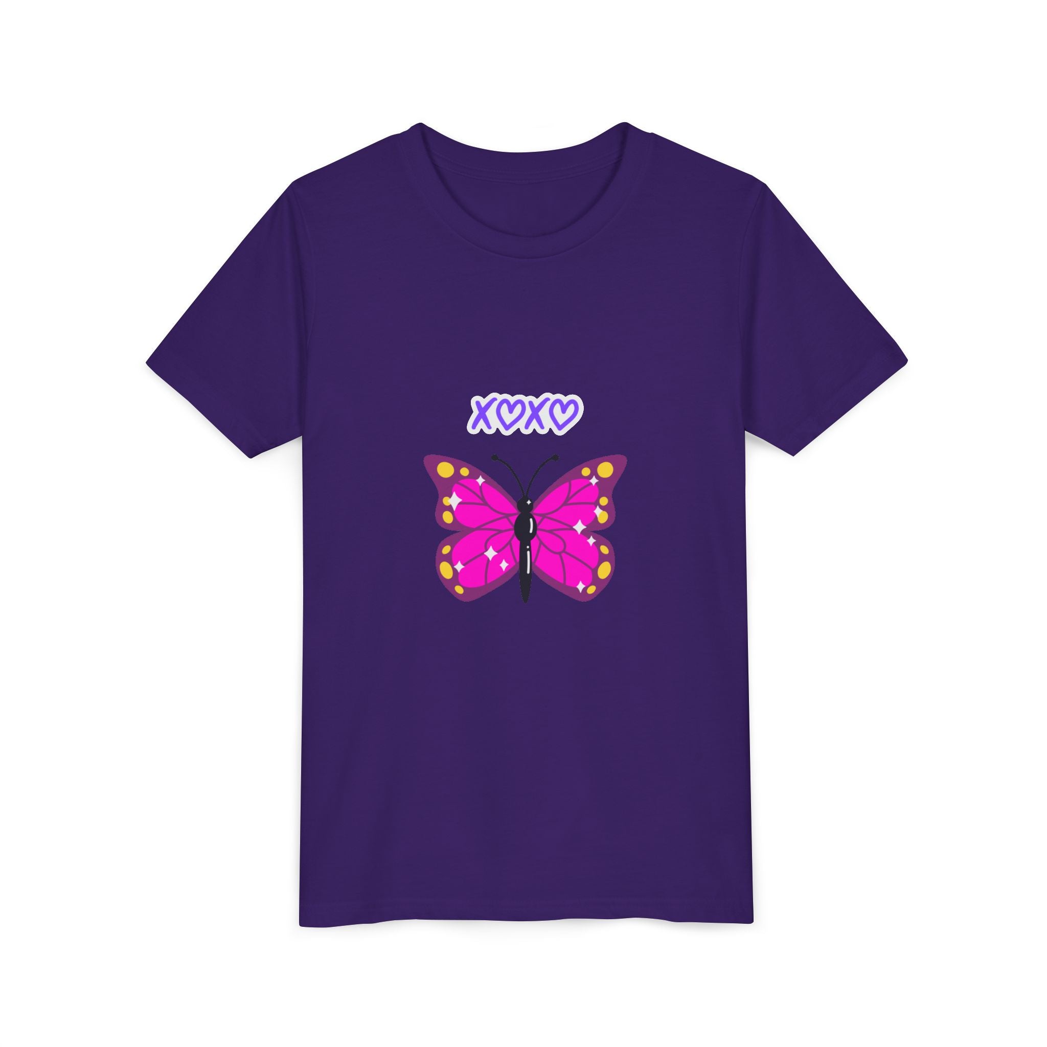 XOXO Butterfly Youth Short Sleeve T-Shirt