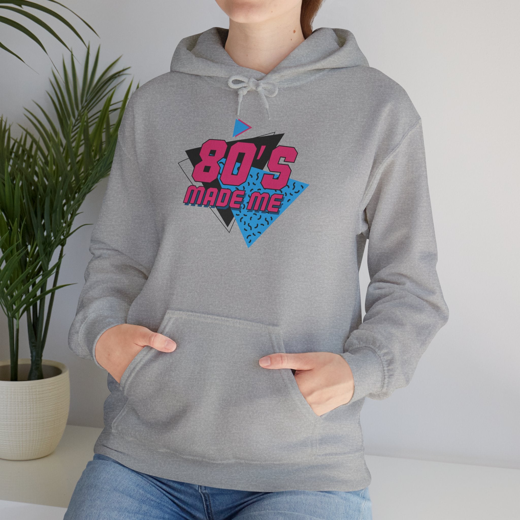 80's Made Me Retro Neon Hoodie