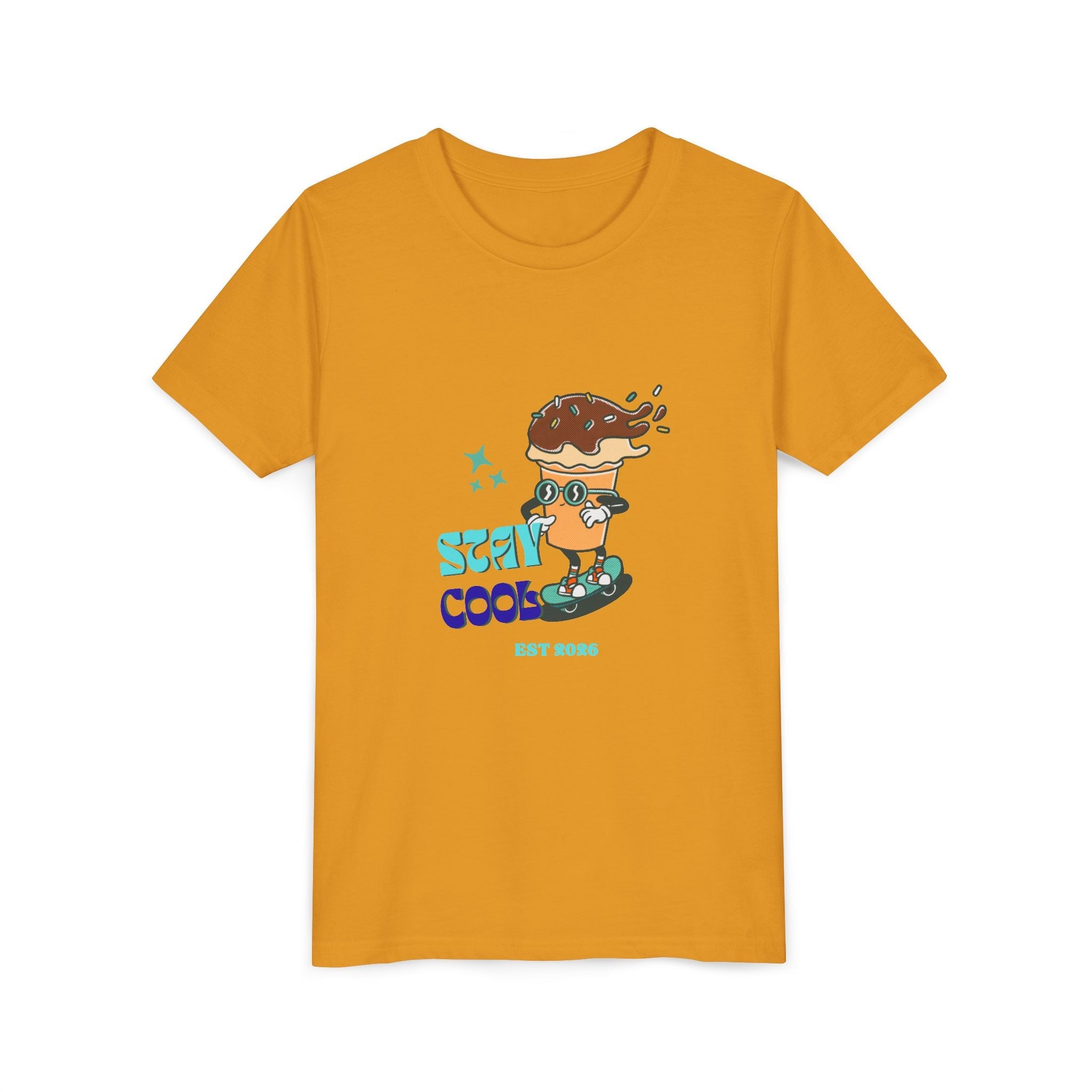 Rad Skateboarding Ice Cream Kids Tee