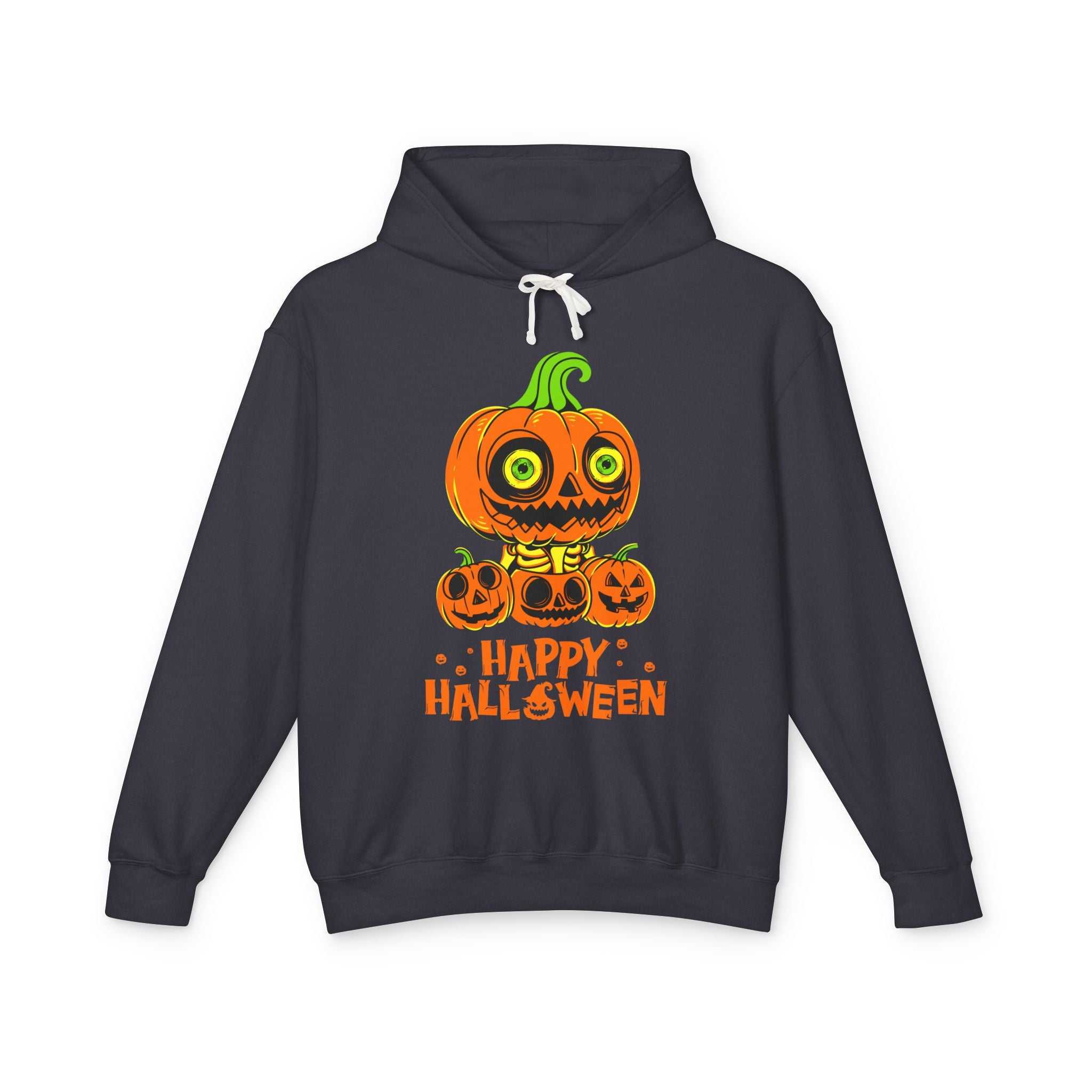 Scary Jack-O'-Lantern Halloween Pumpkin Hoodie