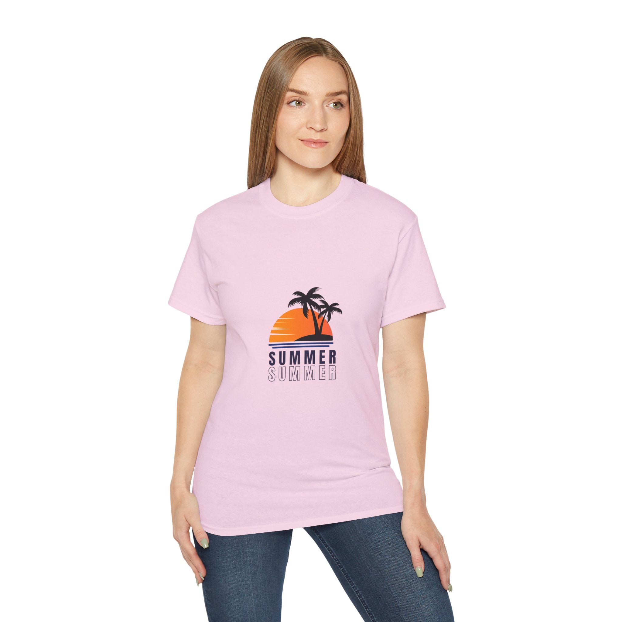 Summer Palm Sunset T-Shirt