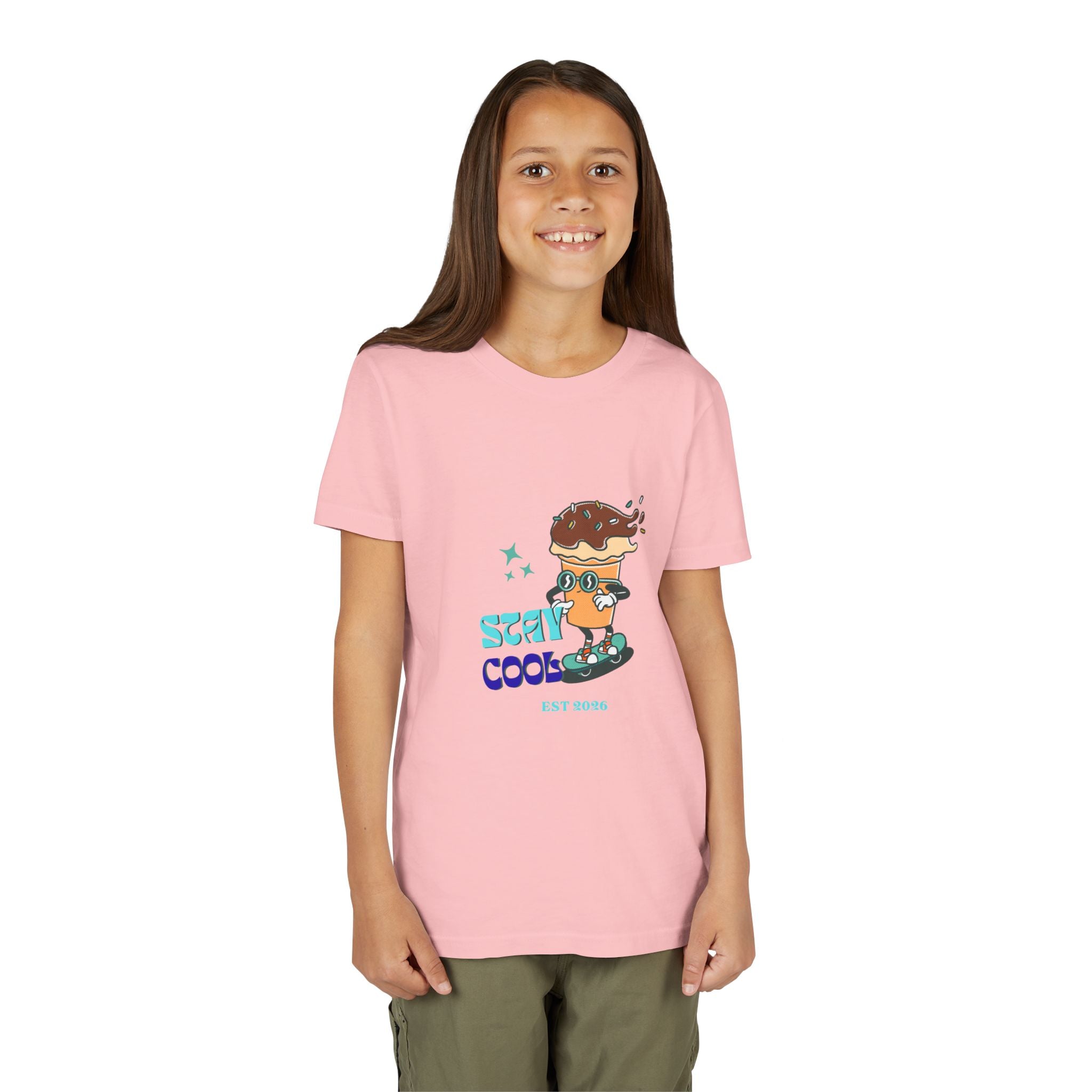 Rad Skateboarding Ice Cream Kids Tee