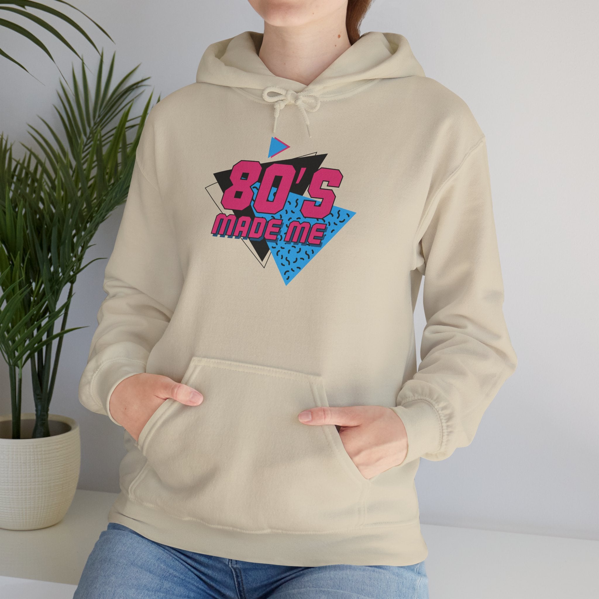 80's Made Me Retro Neon Hoodie