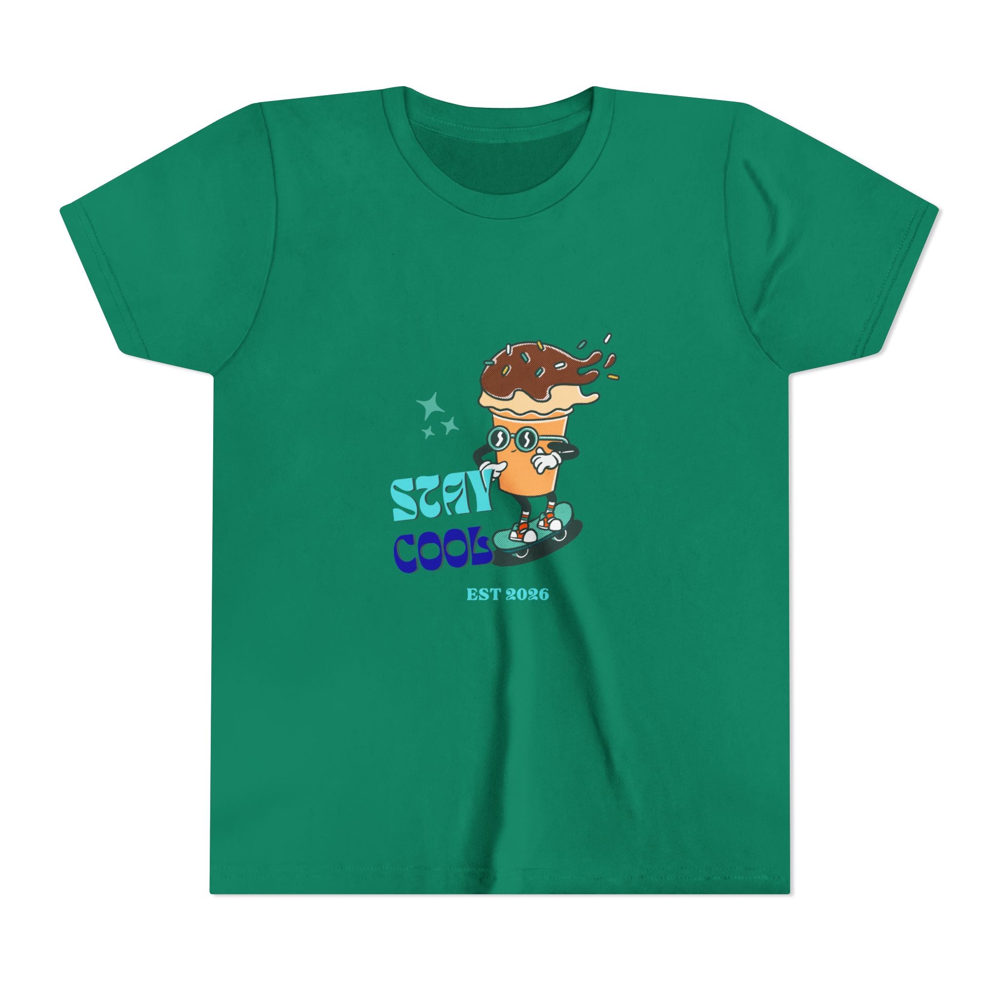 Rad Skateboarding Ice Cream Kids Tee