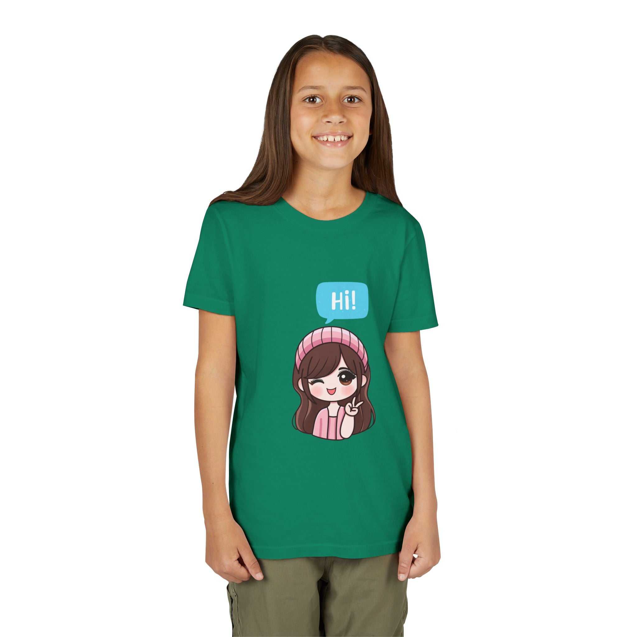 Kawaii Peace Girl Youth Tee