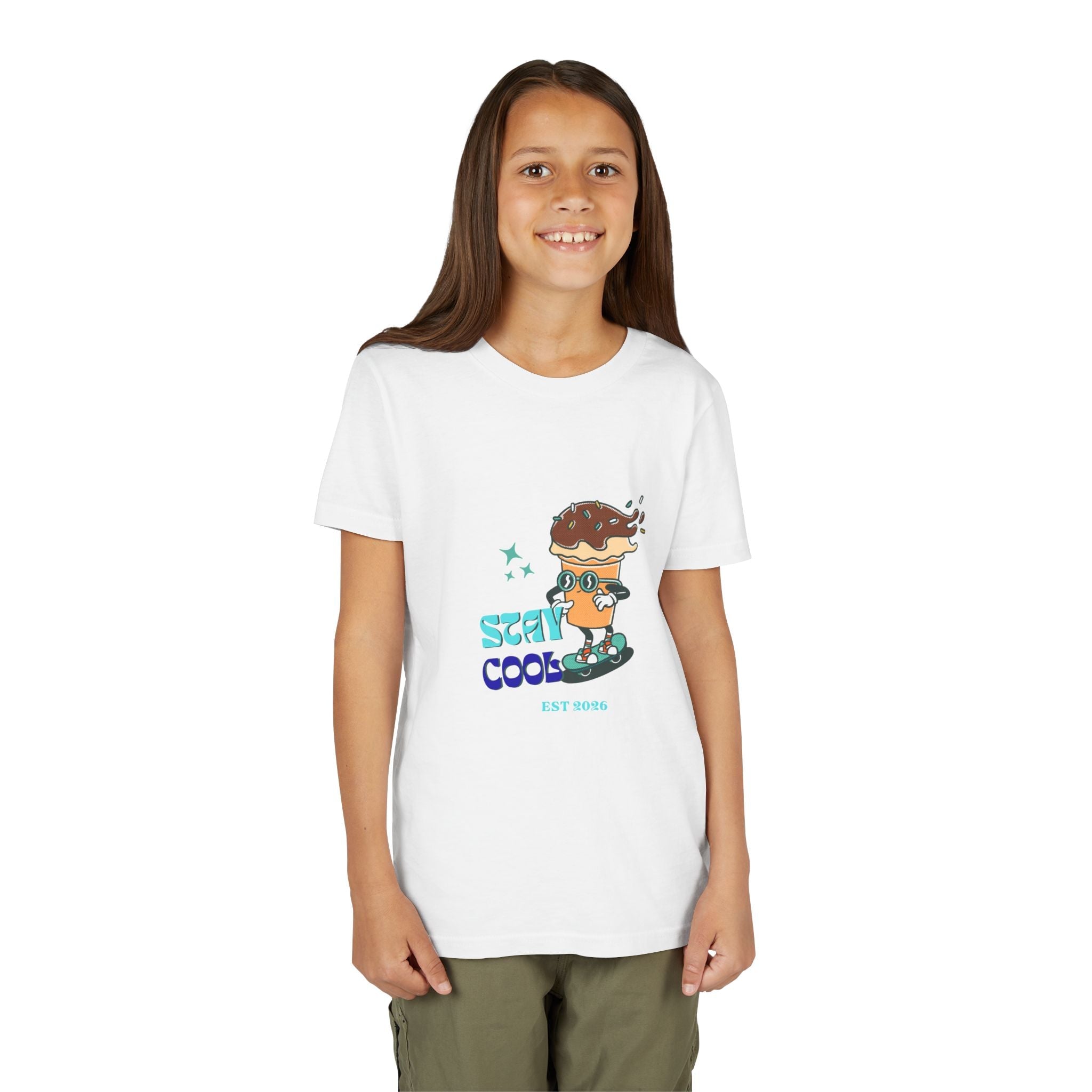 Rad Skateboarding Ice Cream Kids Tee