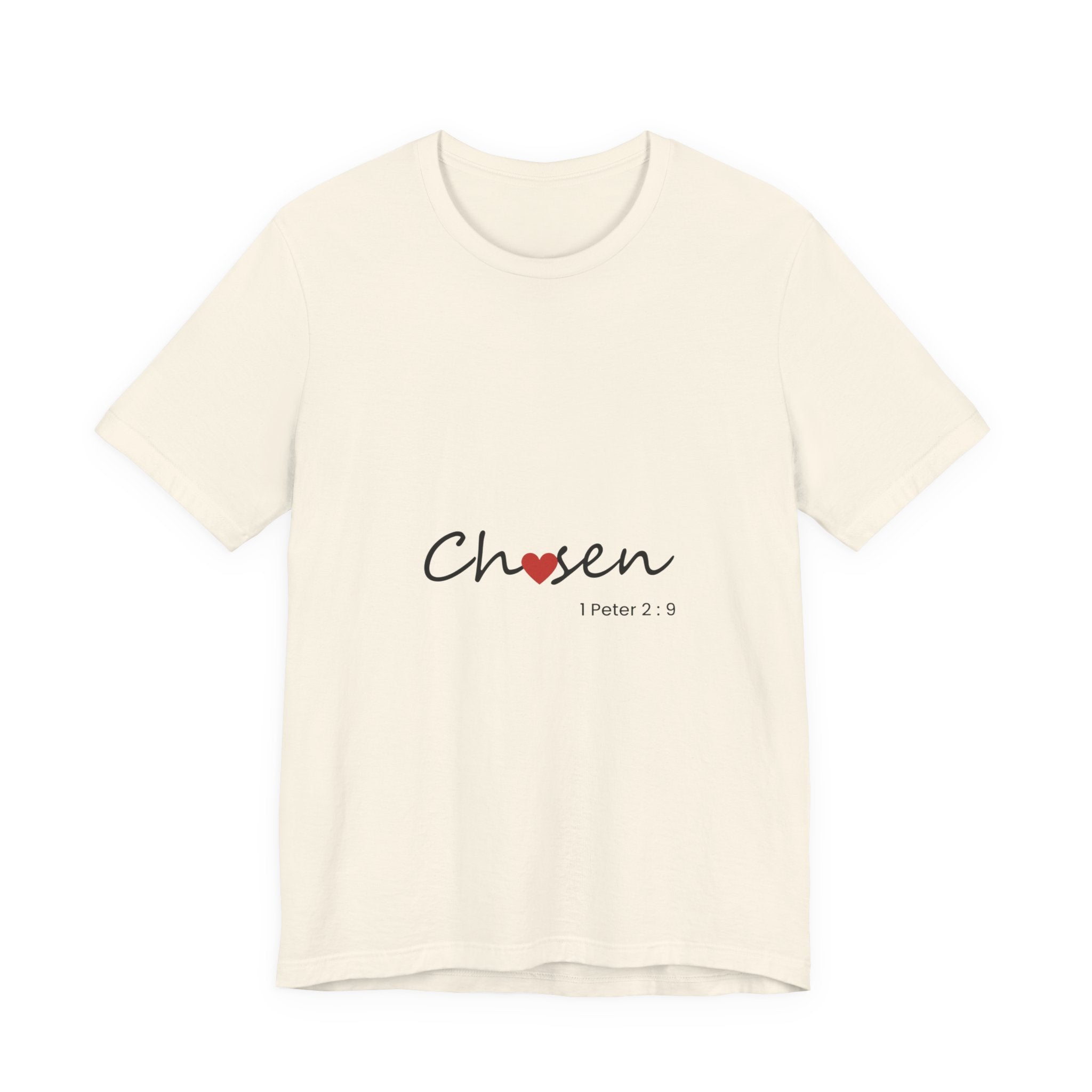 Chosen Heart 1 Peter 2:9 Christian Tee